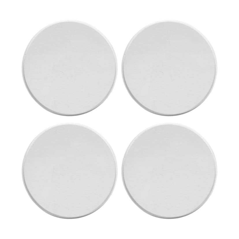 4 Pack Acrylic Rounds - Clear - Kmart