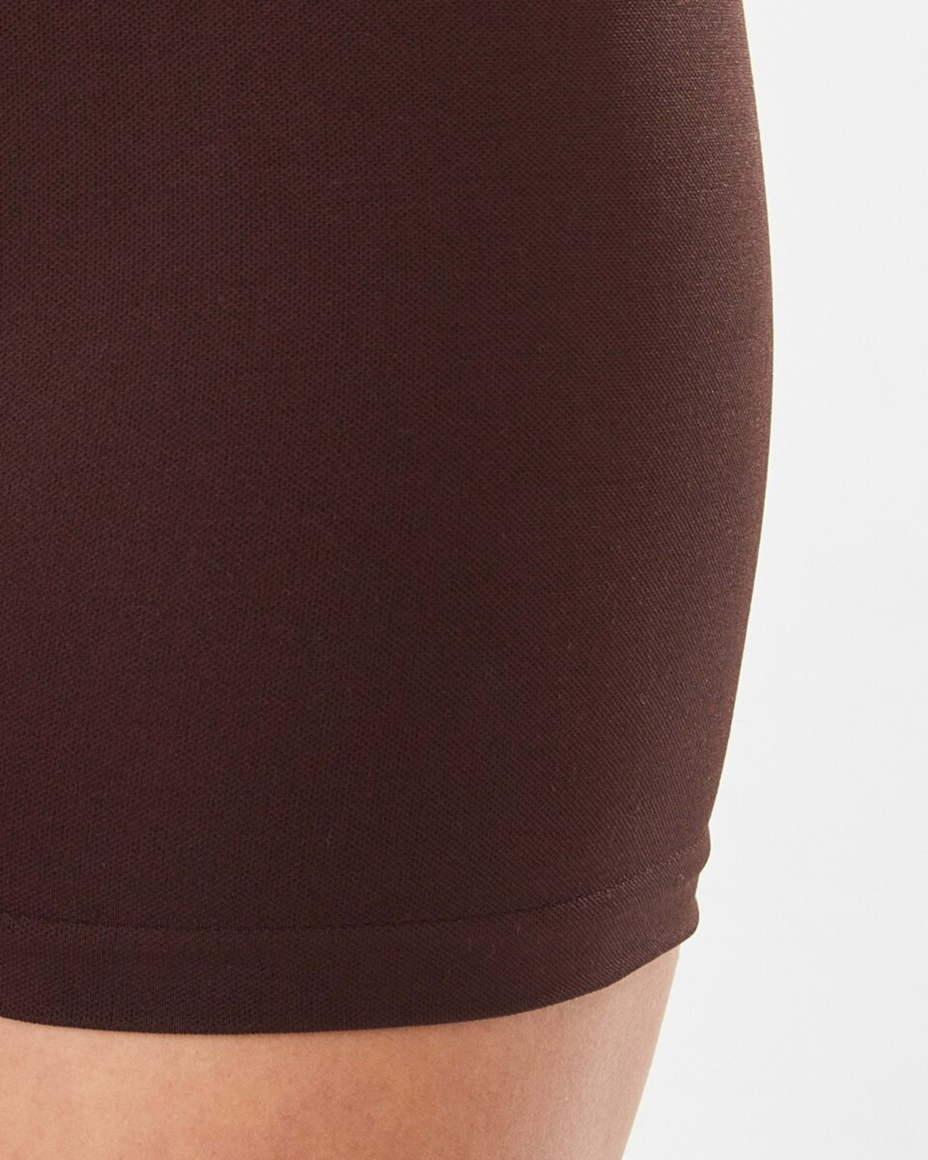 6 Active Womens Seamfree Tipping Bike Shorts Brn Tuscan, 6 of 6