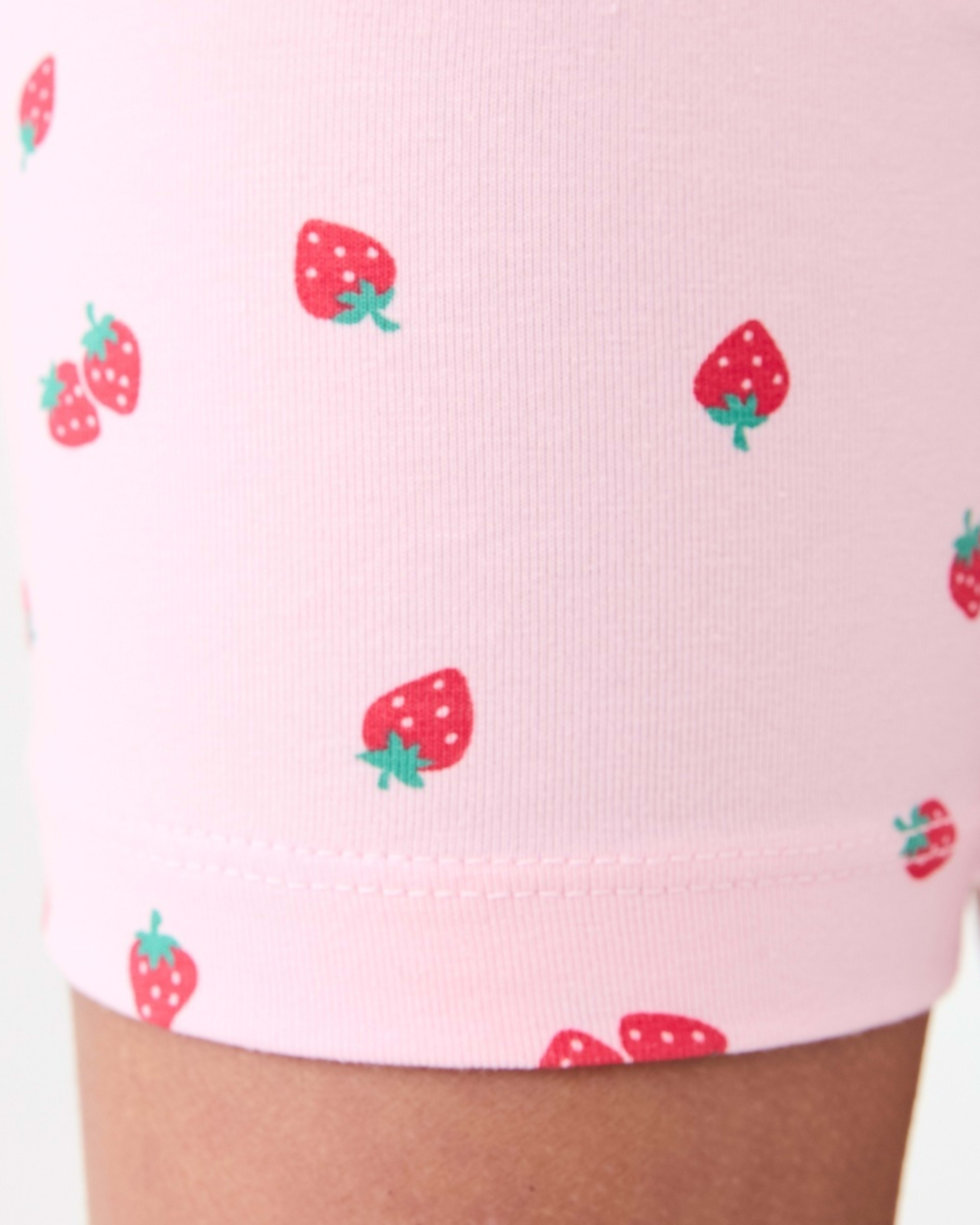 4 Printed Bike Shorts Strawberry, 4 of 8