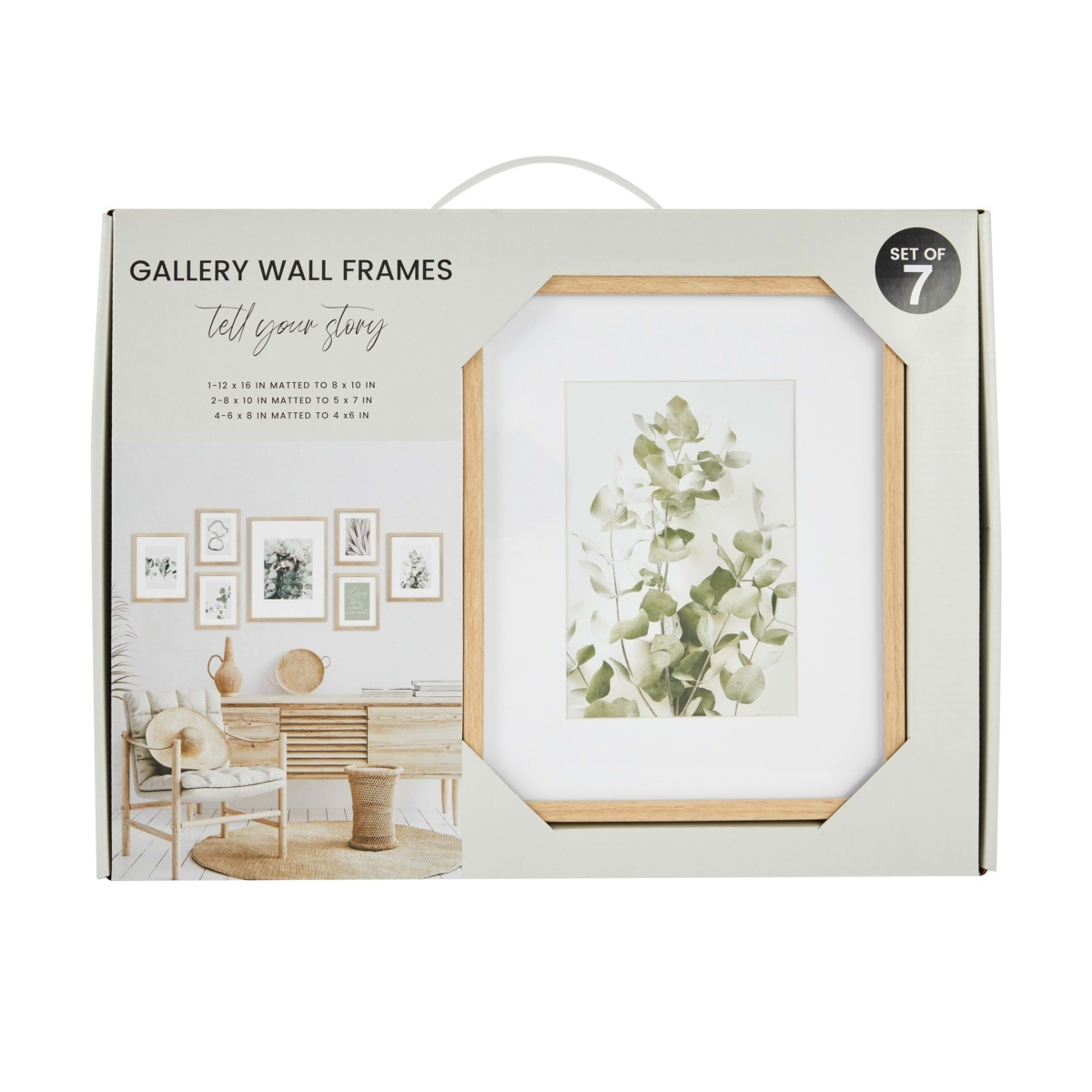 5 7 Piece Gallery Set - Oak, 5 of 6