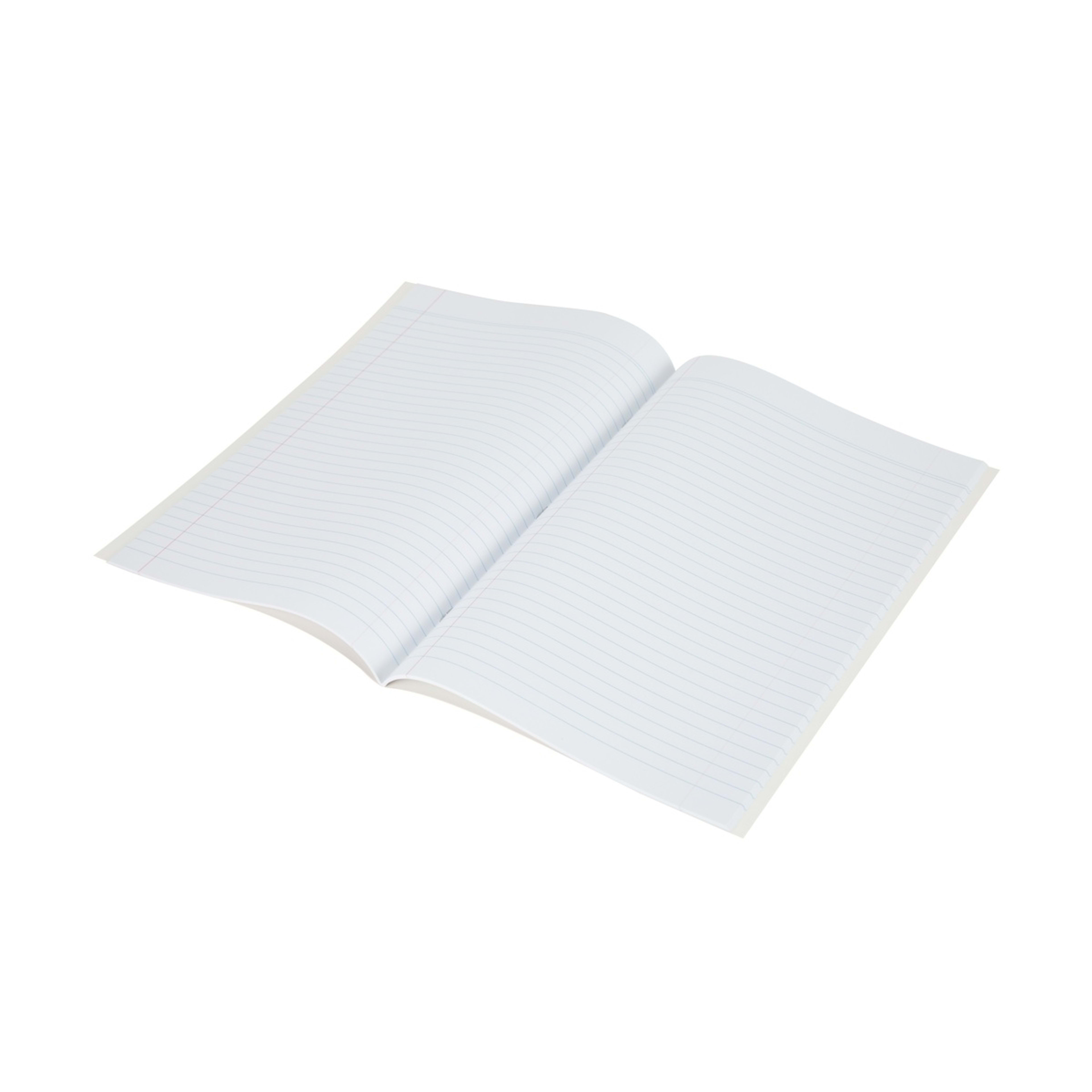 3 A4 Exercise Book - 96 Pages, Red, 3 of 5