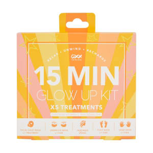 OXX Skincare 5 Pack 15 Min Glow Up Kit - Vitamin C and Squa