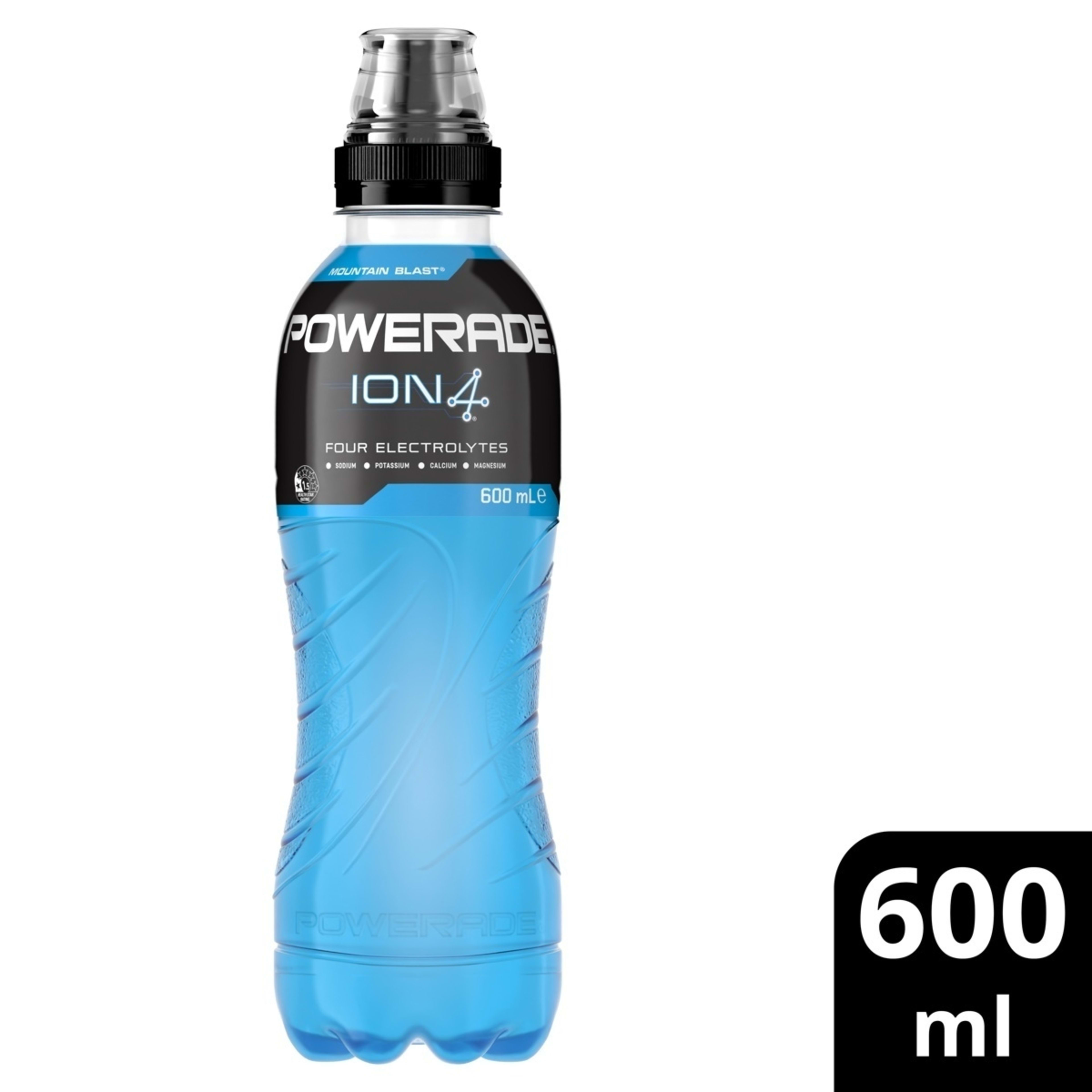 5 Powerade ION4 Isotonic Mountain Blast Sports Drink 600ml, 5 of 5