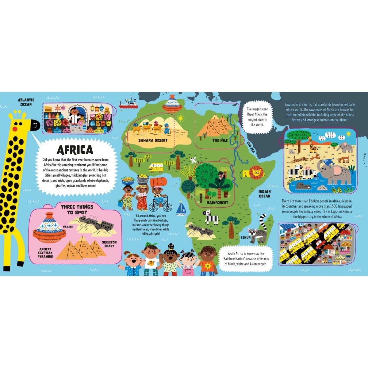 Lonely Planet Kids: My First Lift-The-Flap World Atlas By Kate Baker ...