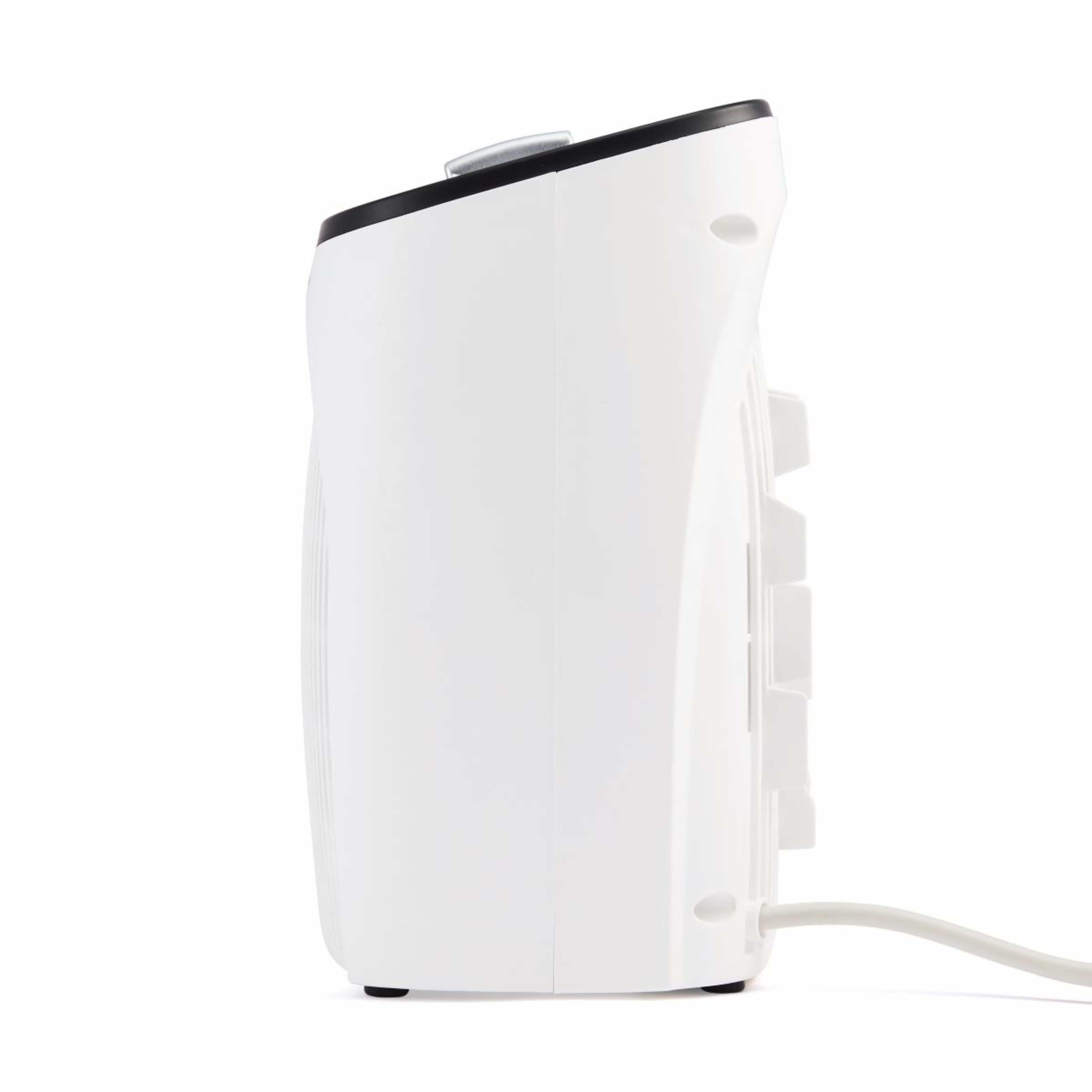 Fan Heater - Black and White - Kmart