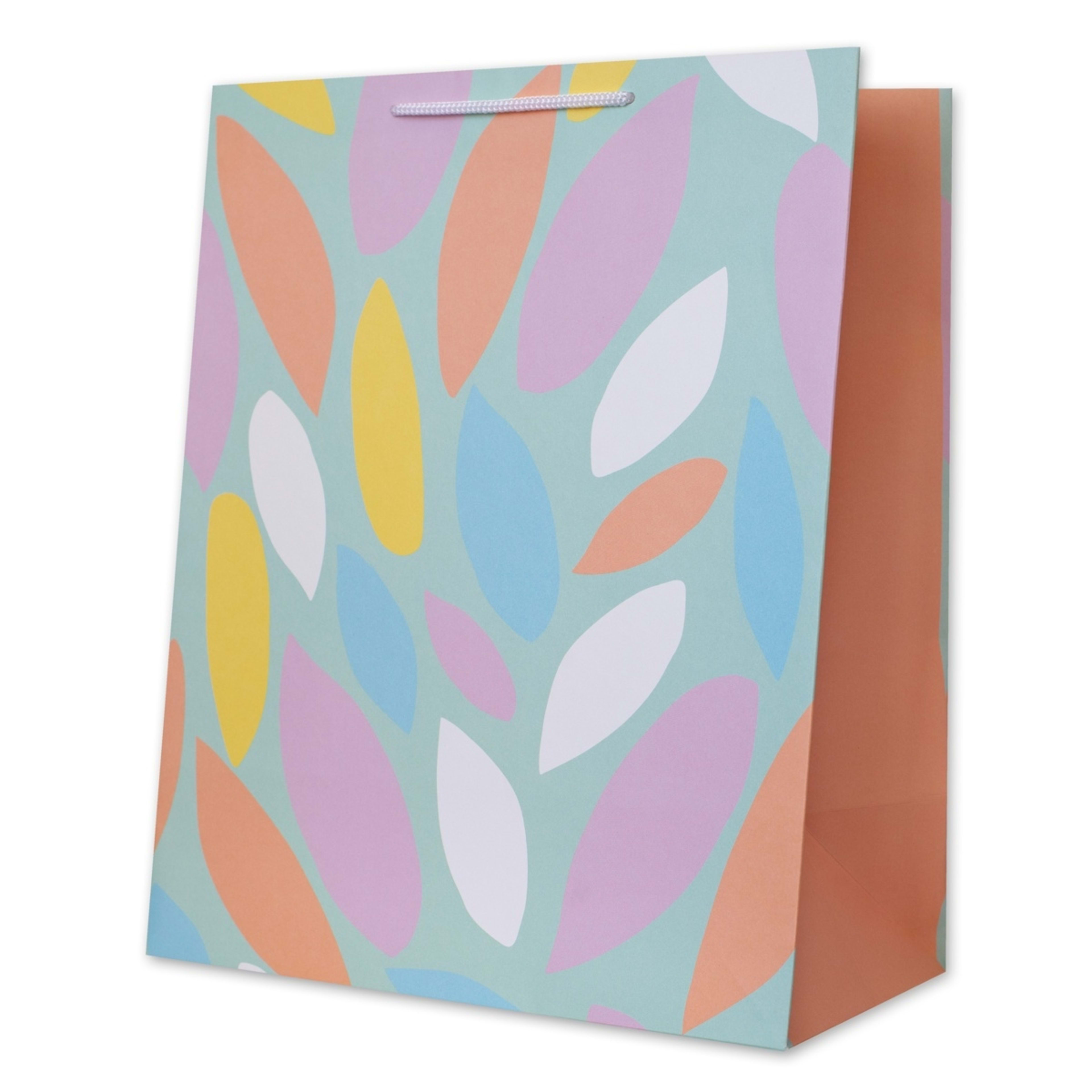 1 Hallmark Pastel Trend Pattern Gift Bag - Large