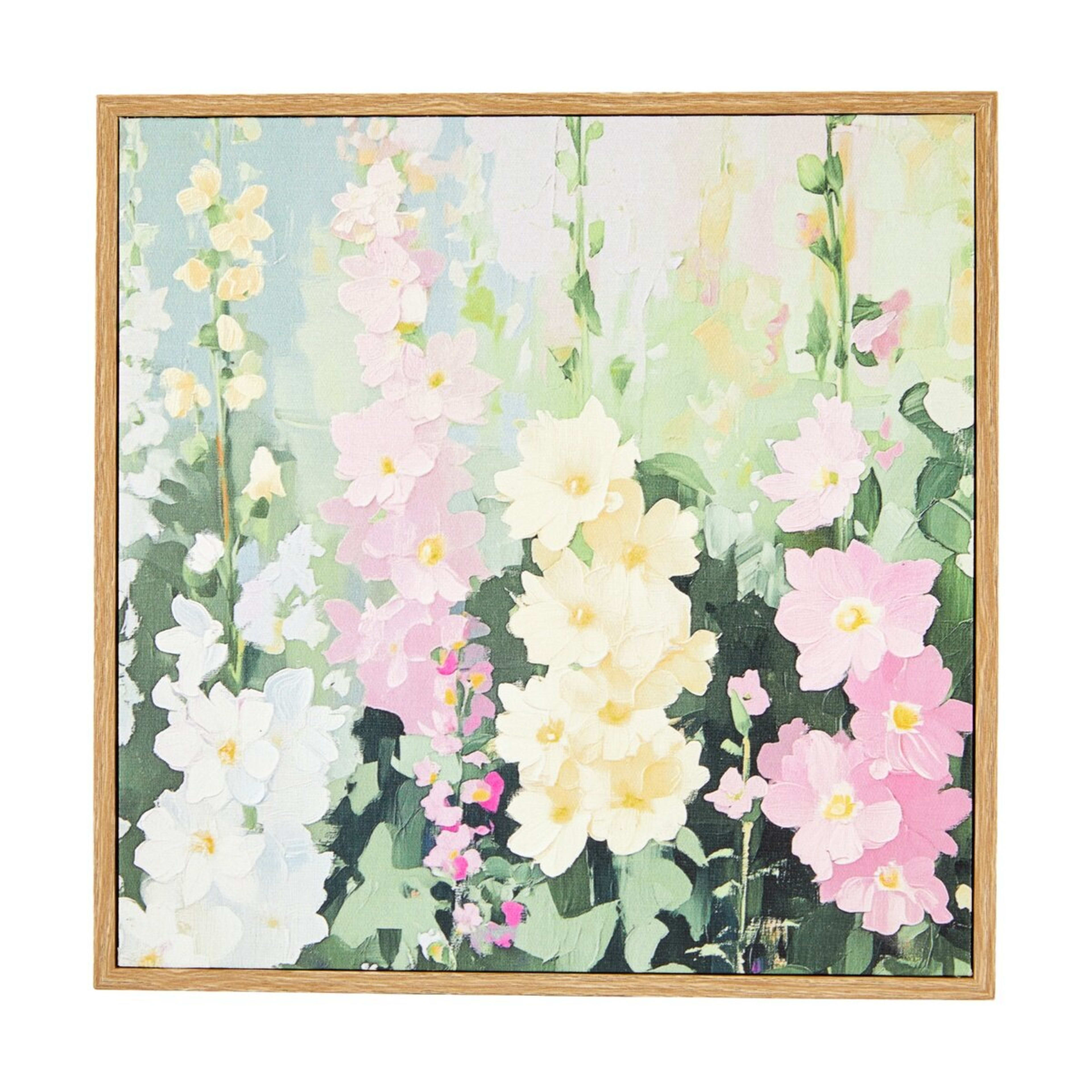1 Summer Garden Framed Canvas