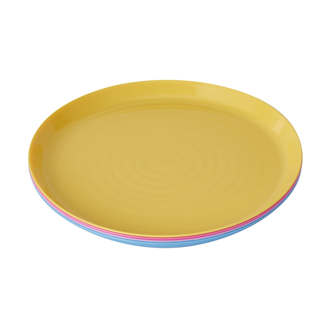 4 Pack Bright Plates Kmart