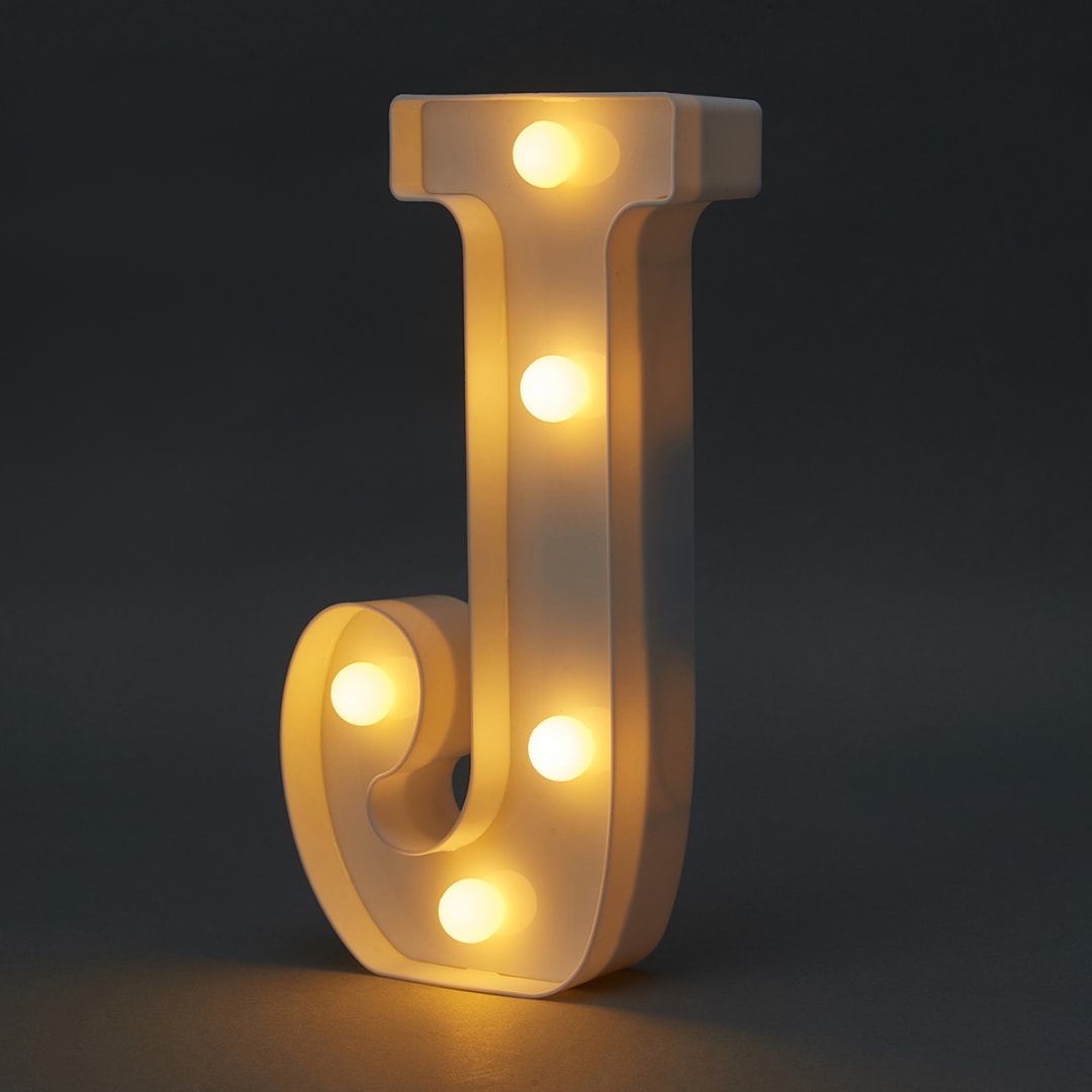 Light Up Letter - J - Kmart