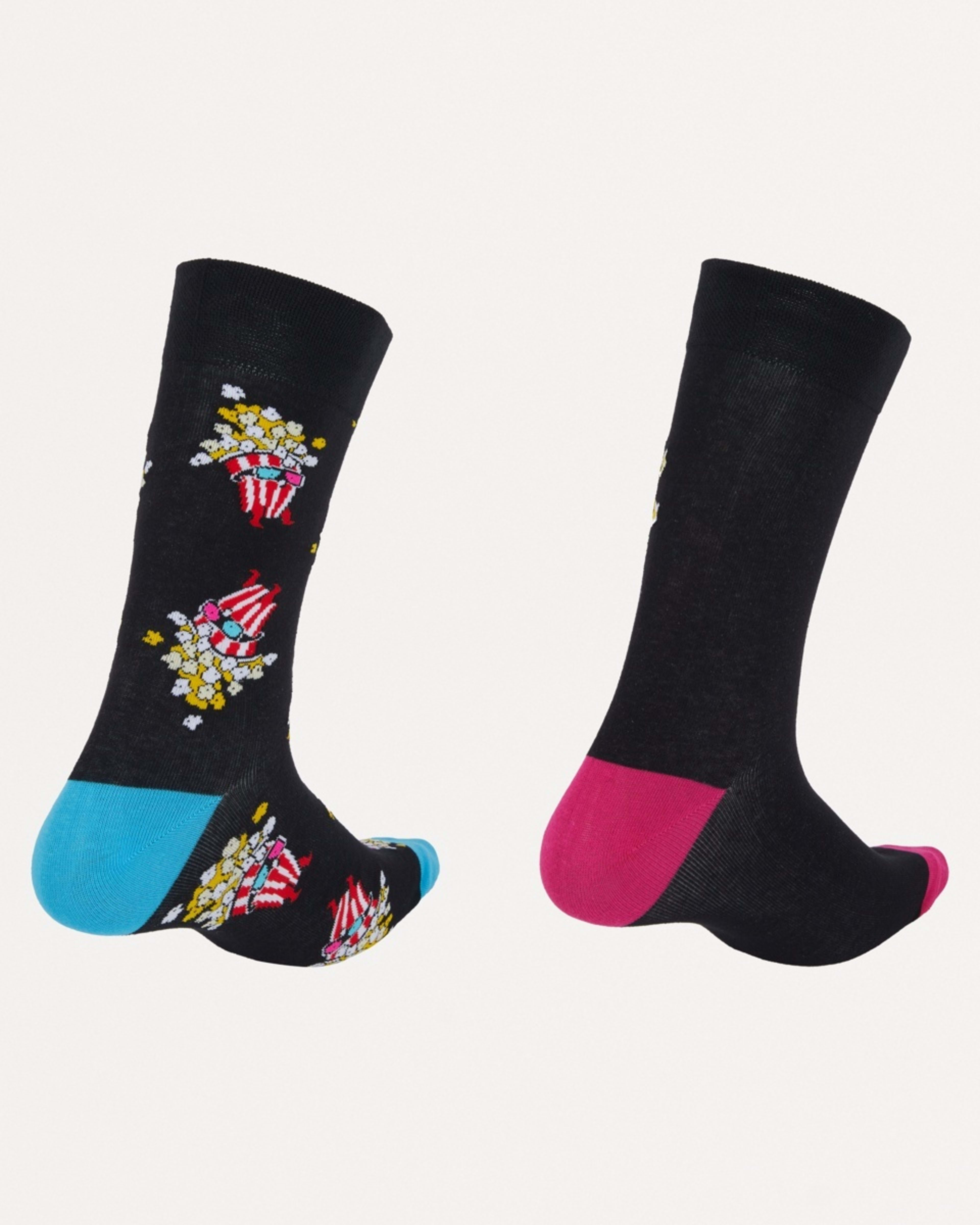 2 2 Pack Novelty Pattern Socks POPSTARS SOCKS, 2 of 3