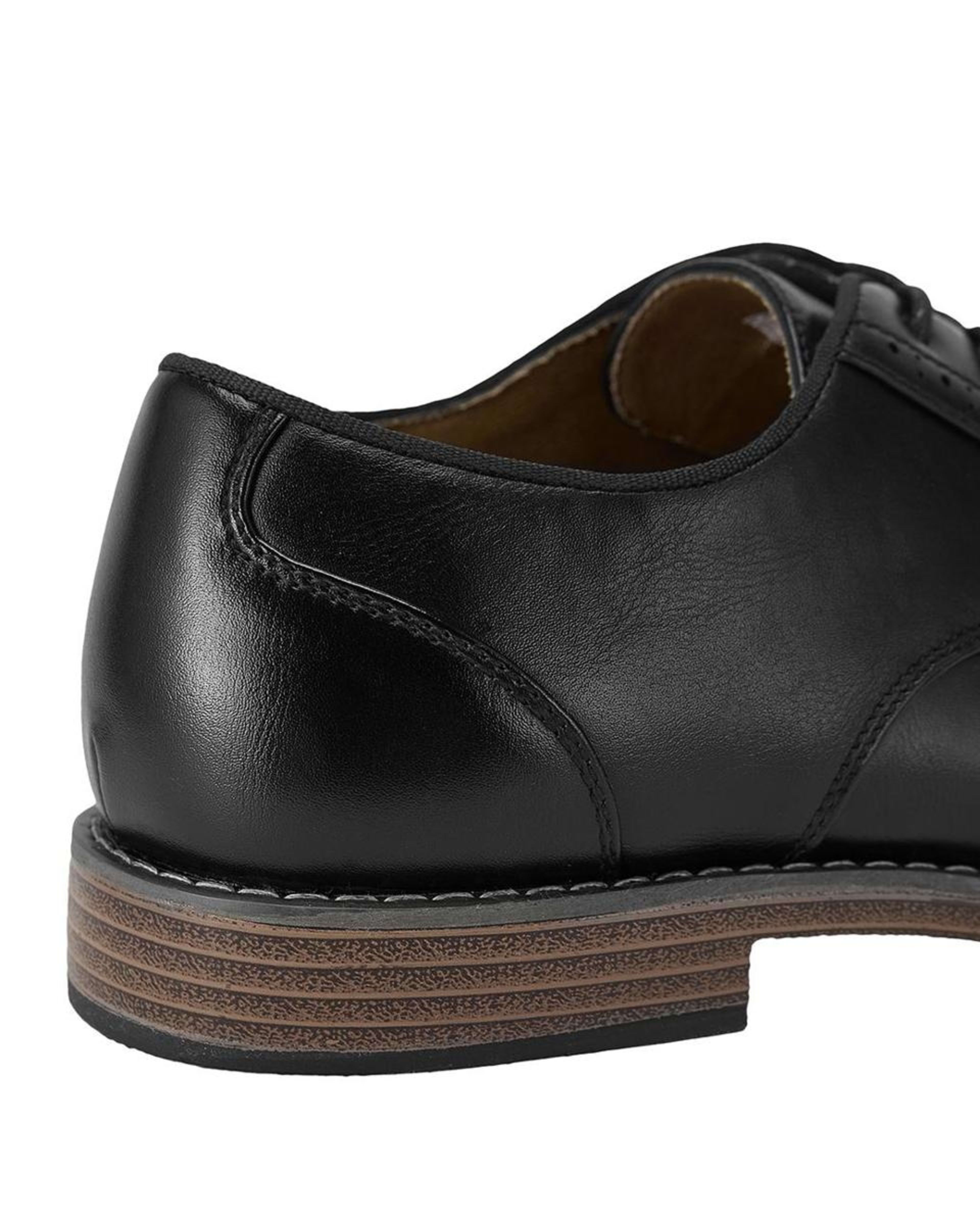 5 Burnished Toe Dress Shoes BLACK, 5 of 5