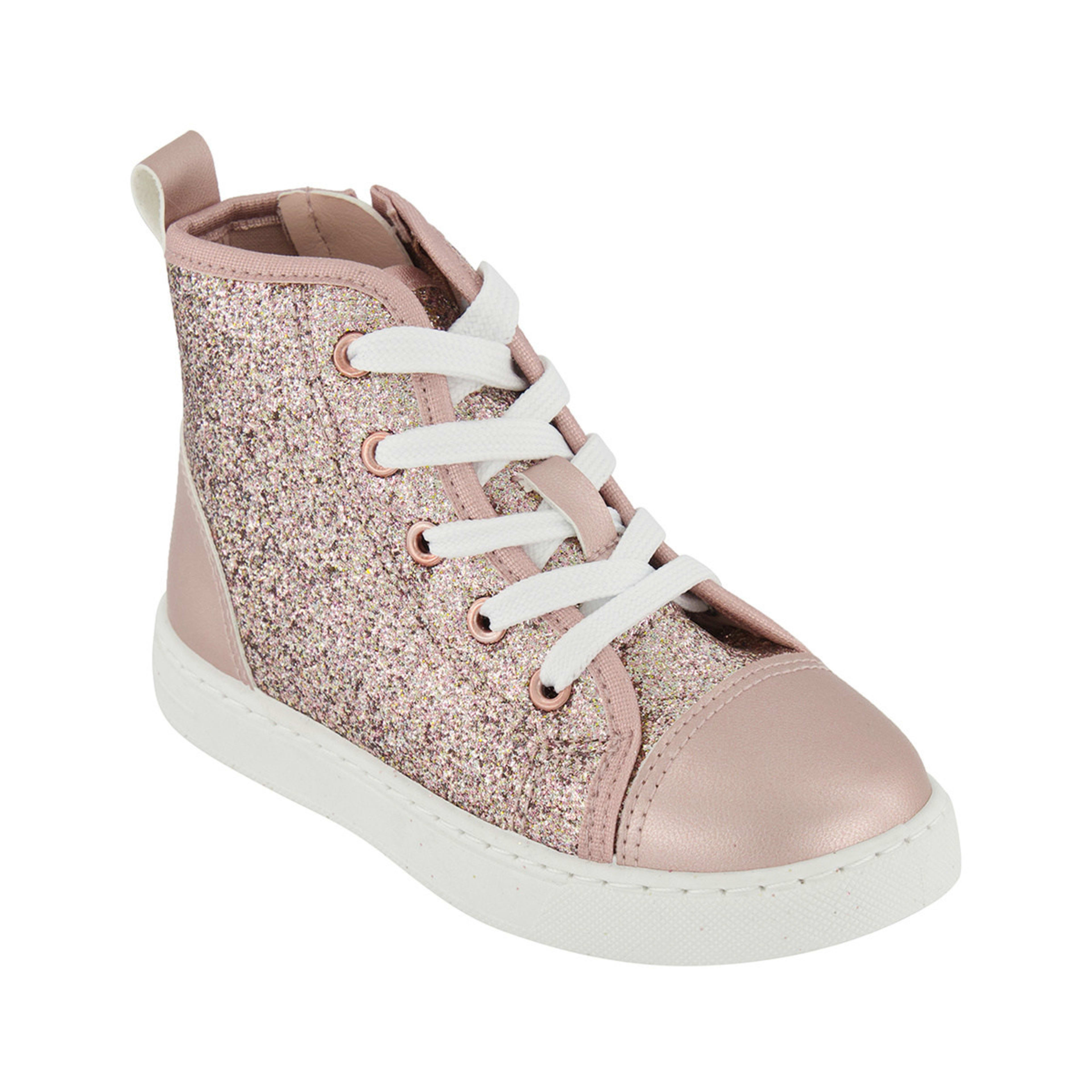 1 Junior High Top Shoes Rosegold, 1 of 5