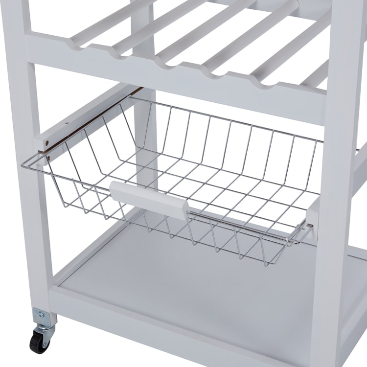 White Kitchen Trolley Kmart