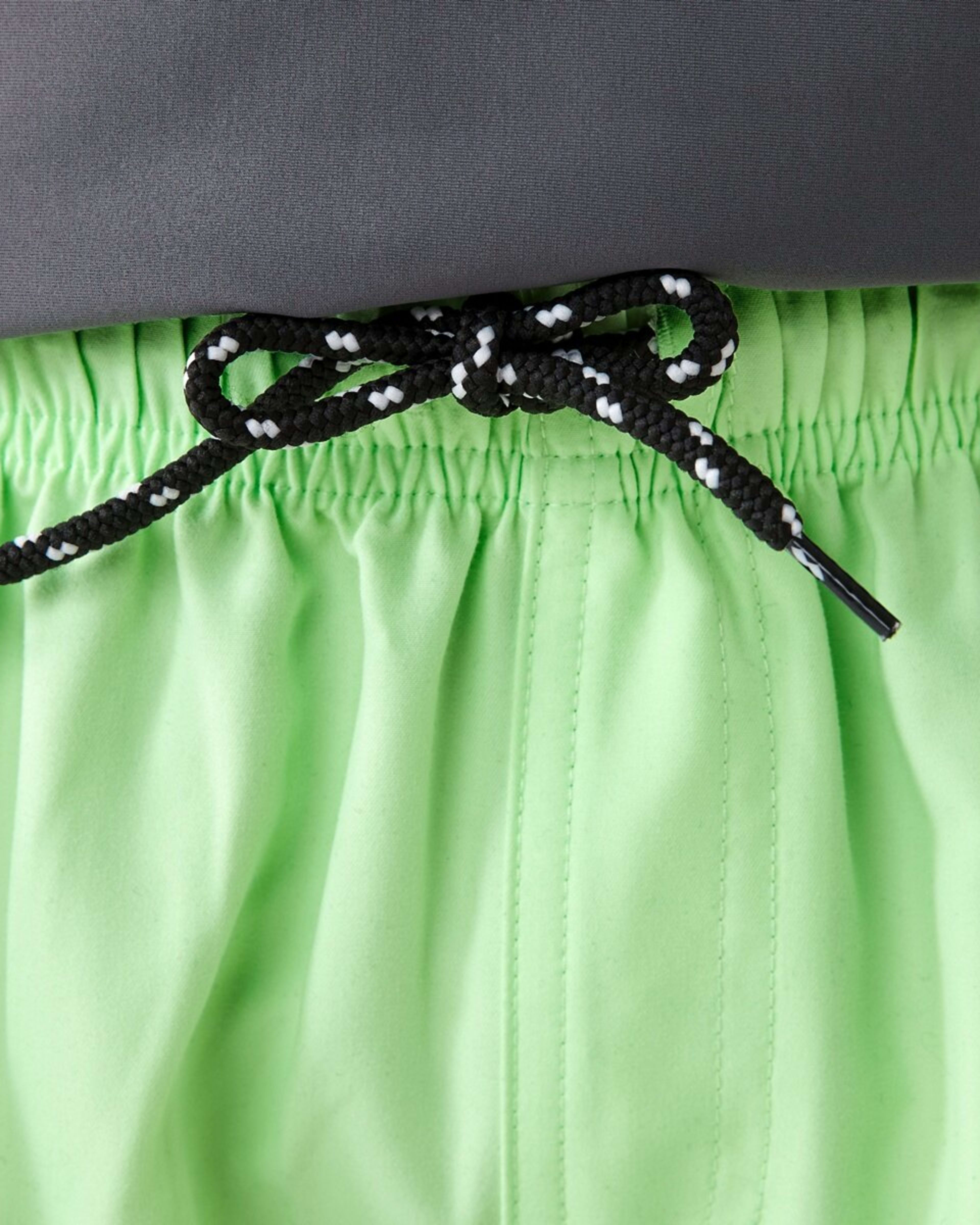 3 Basic Swim Shorts FLURO LIME, 3 of 5
