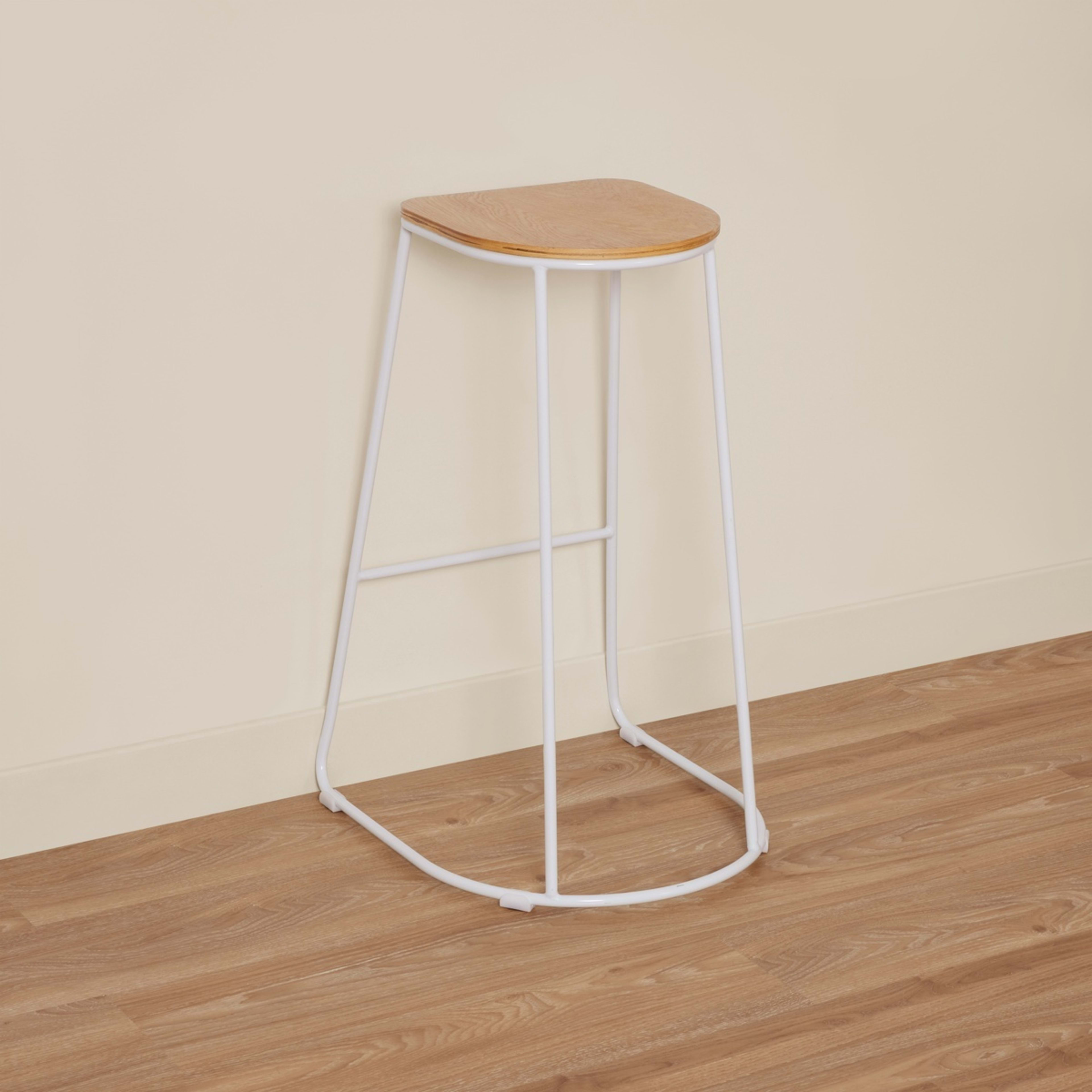 3 Bar Stool - White, 3 of 6