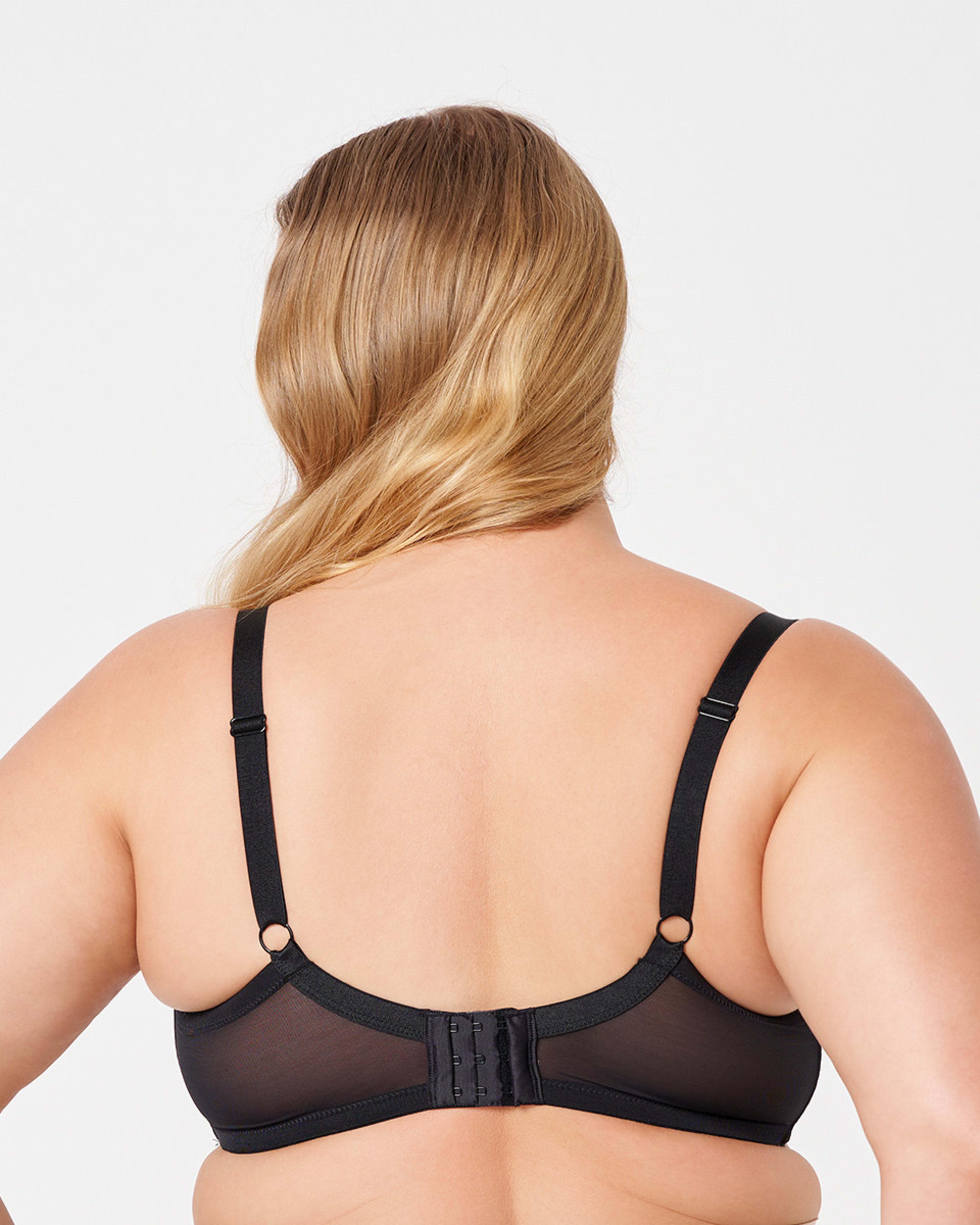 3 Full Figure Lace T-Shirt Bra BLACK, 3 of 5