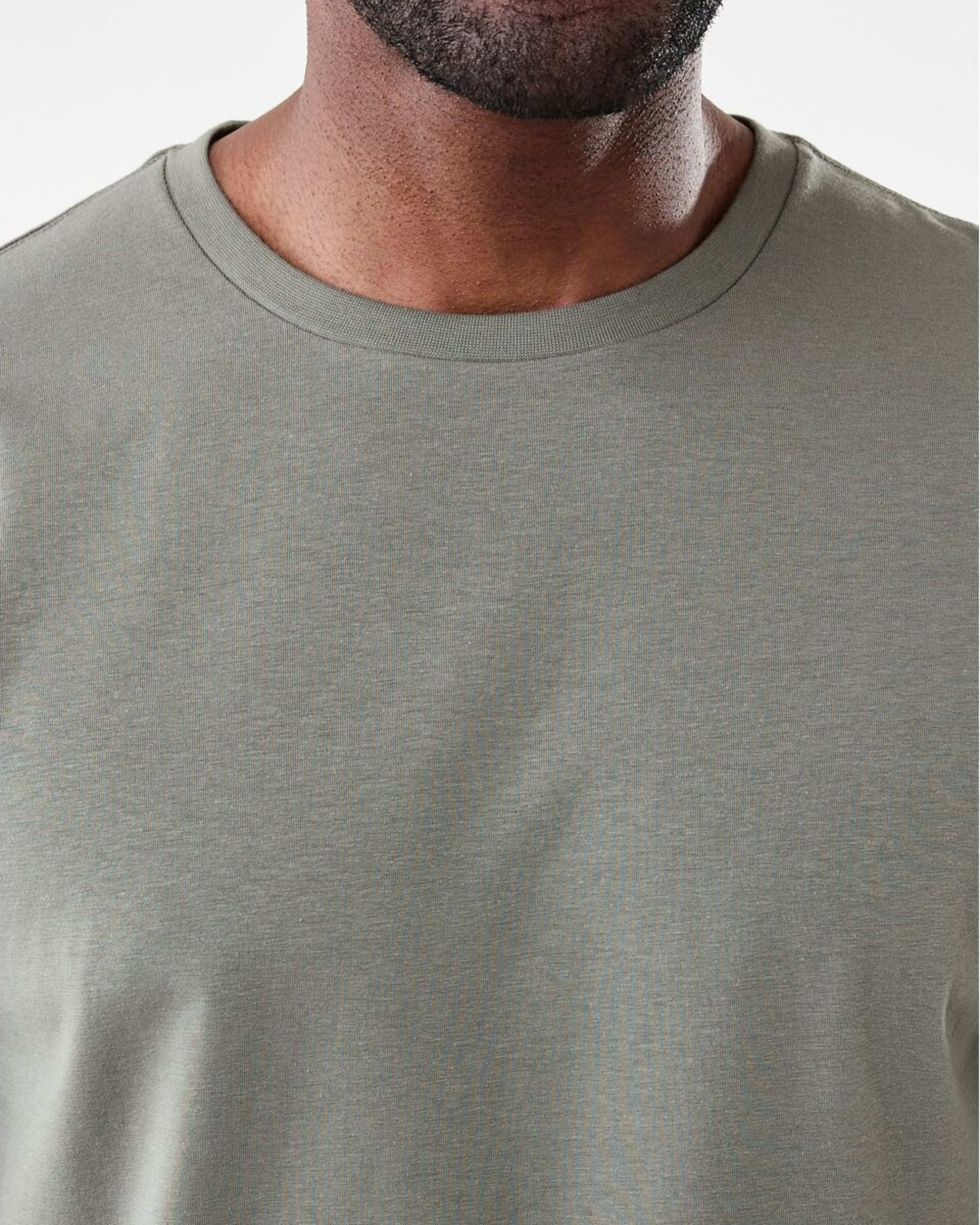 5 Cotton Elastane Sleep Top Grn Moss, 5 of 6