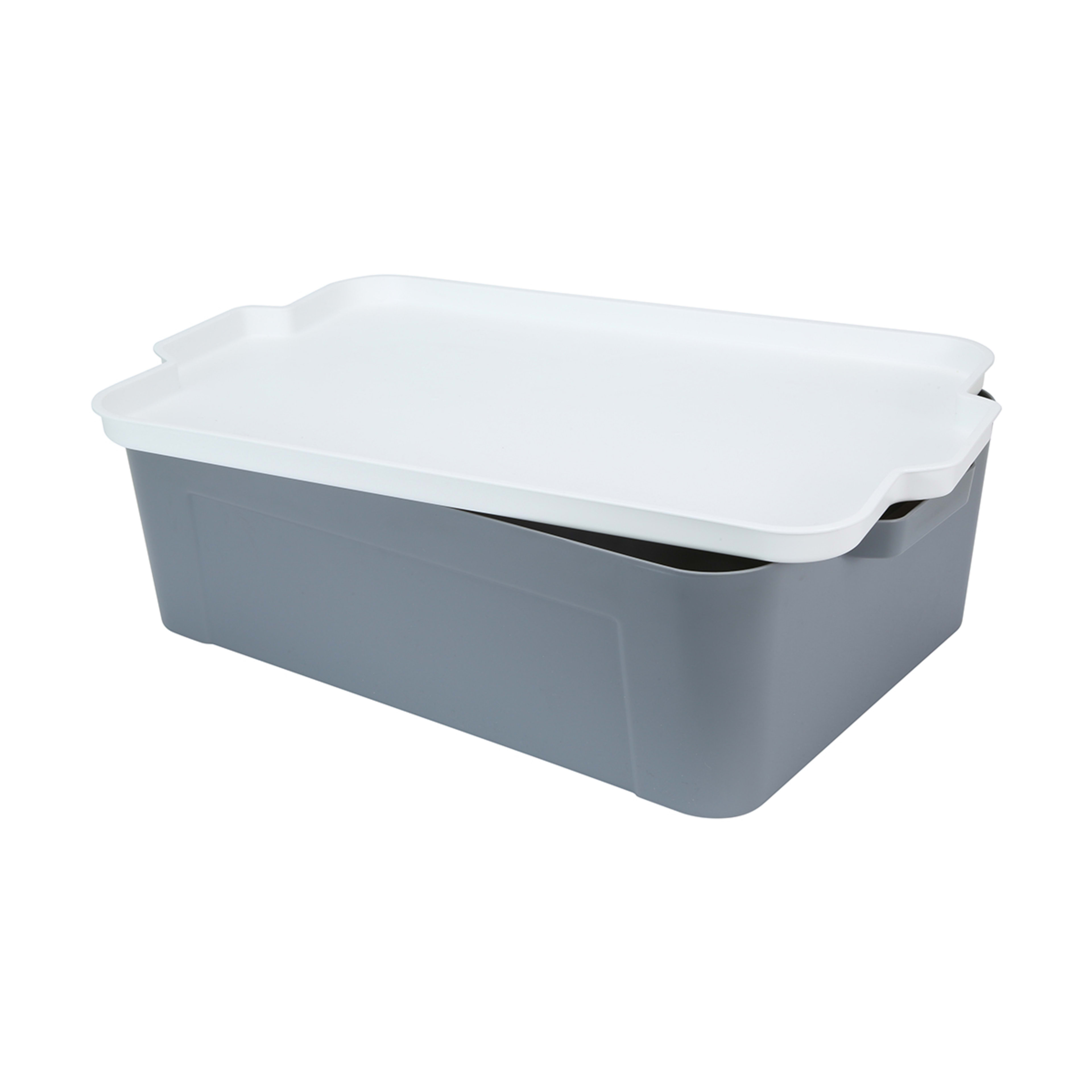 Stackable Container with Lid Medium Kmart