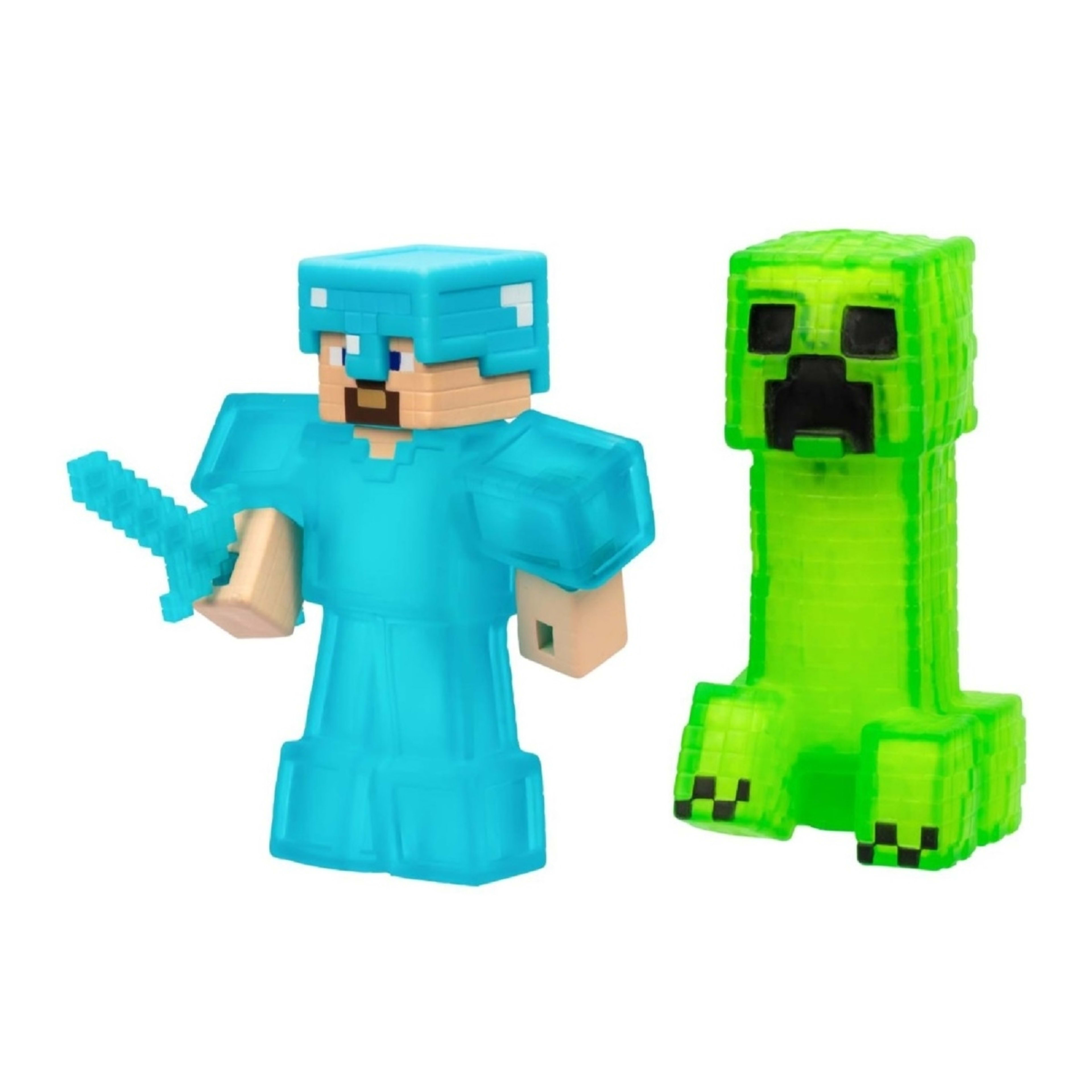 4 Heroes of Goo Jit Zu Minecraft Stretchy Character Playset - Assorted, 4 of 7