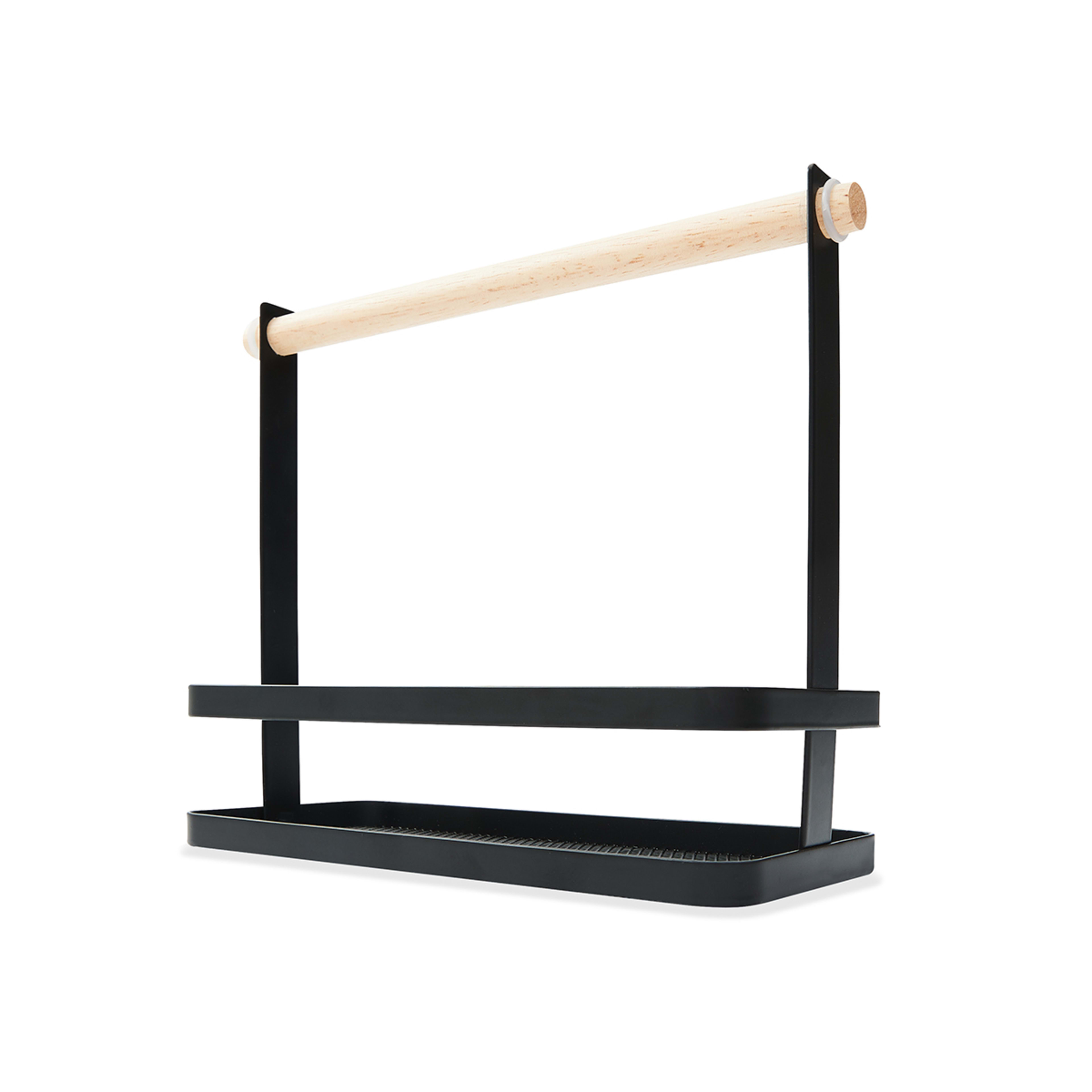 Wire and Wood Spice Rack Kmart