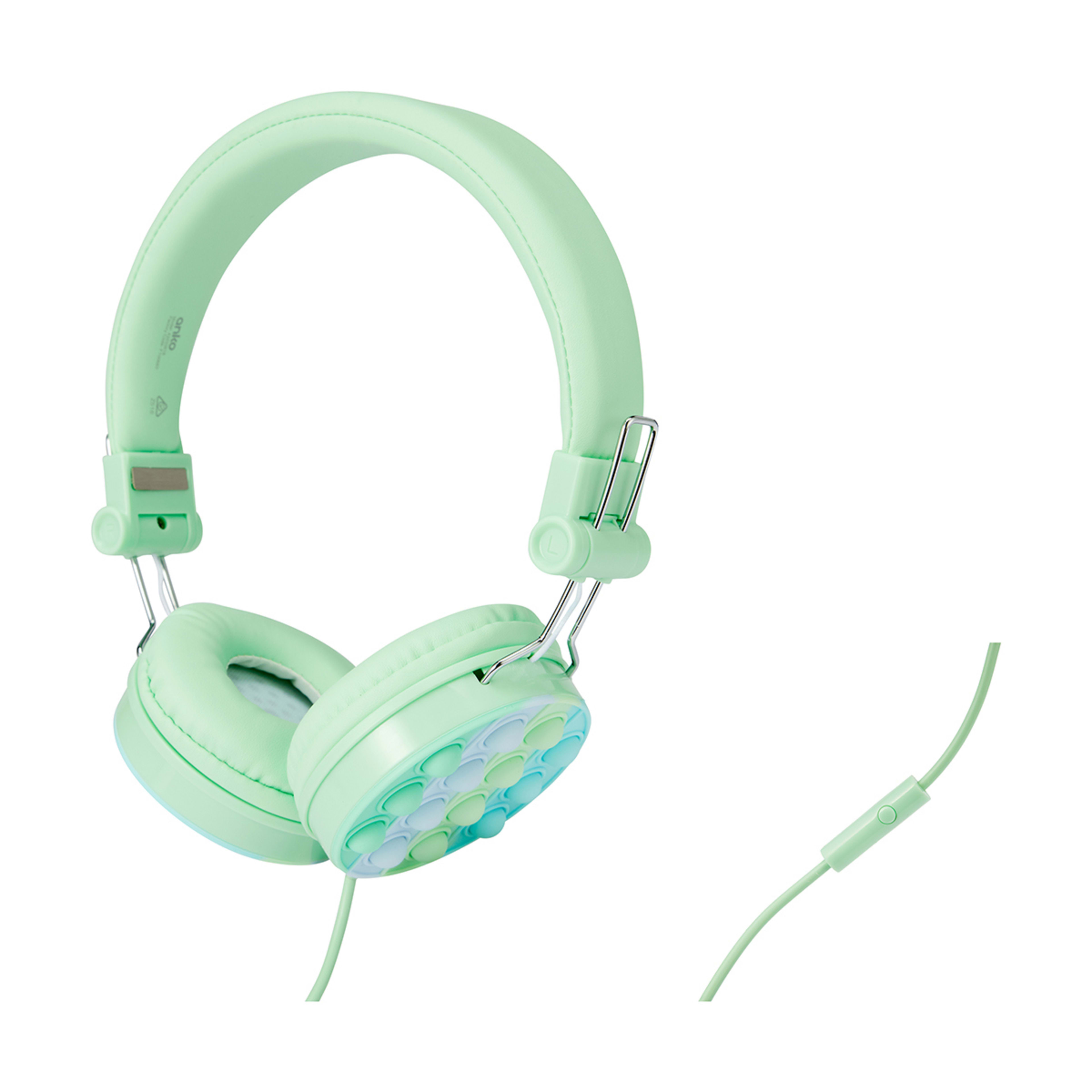 Wired Kids Popit Headphones Green Kmart