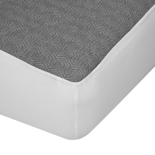 Charcoal Infused Fitted Mattress Protector Double Bed Kmart