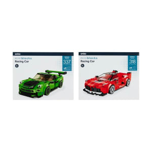Mini Blocks Vehicle Series: Racing Car - Assorted