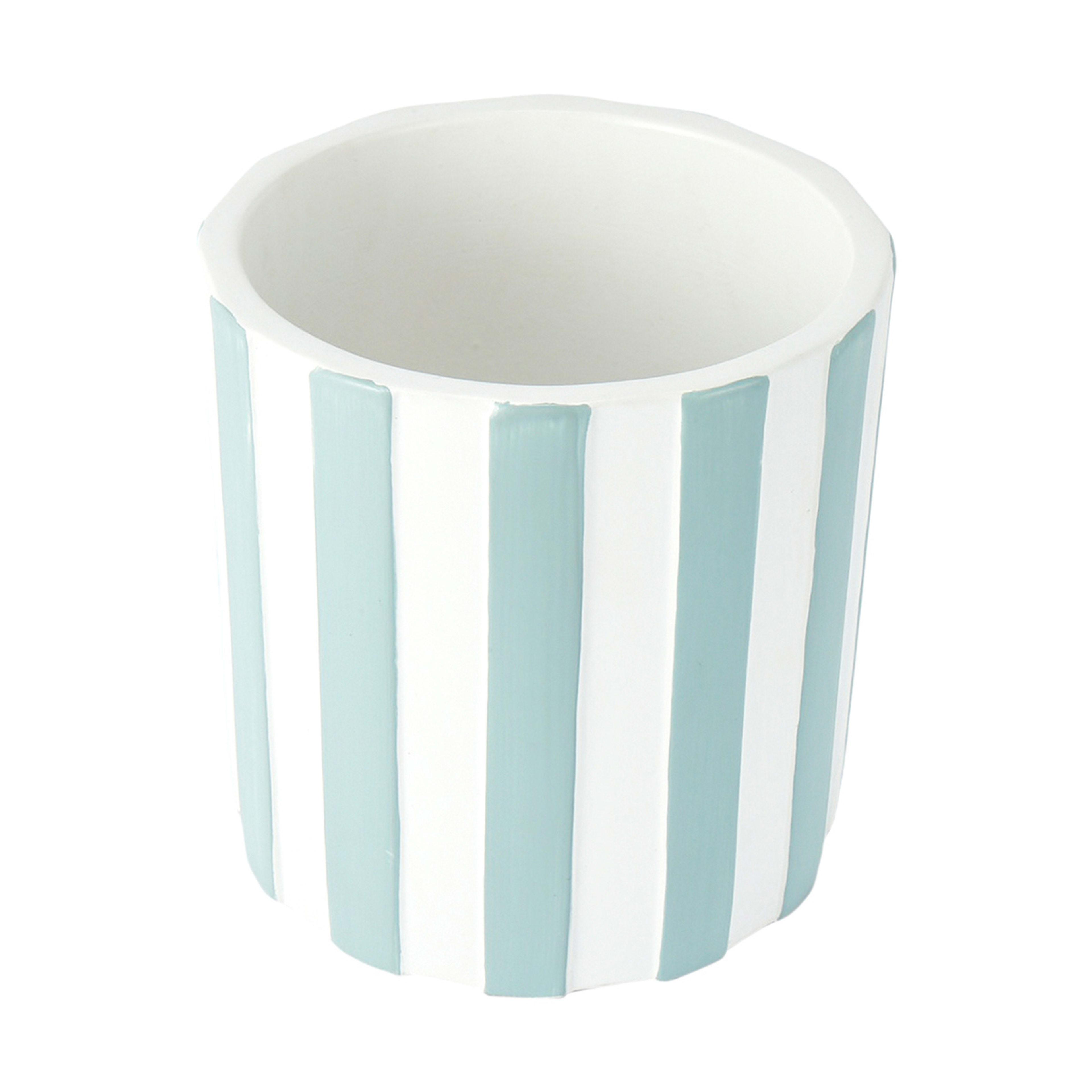 Striped Ceramic Pot Kmart NZ