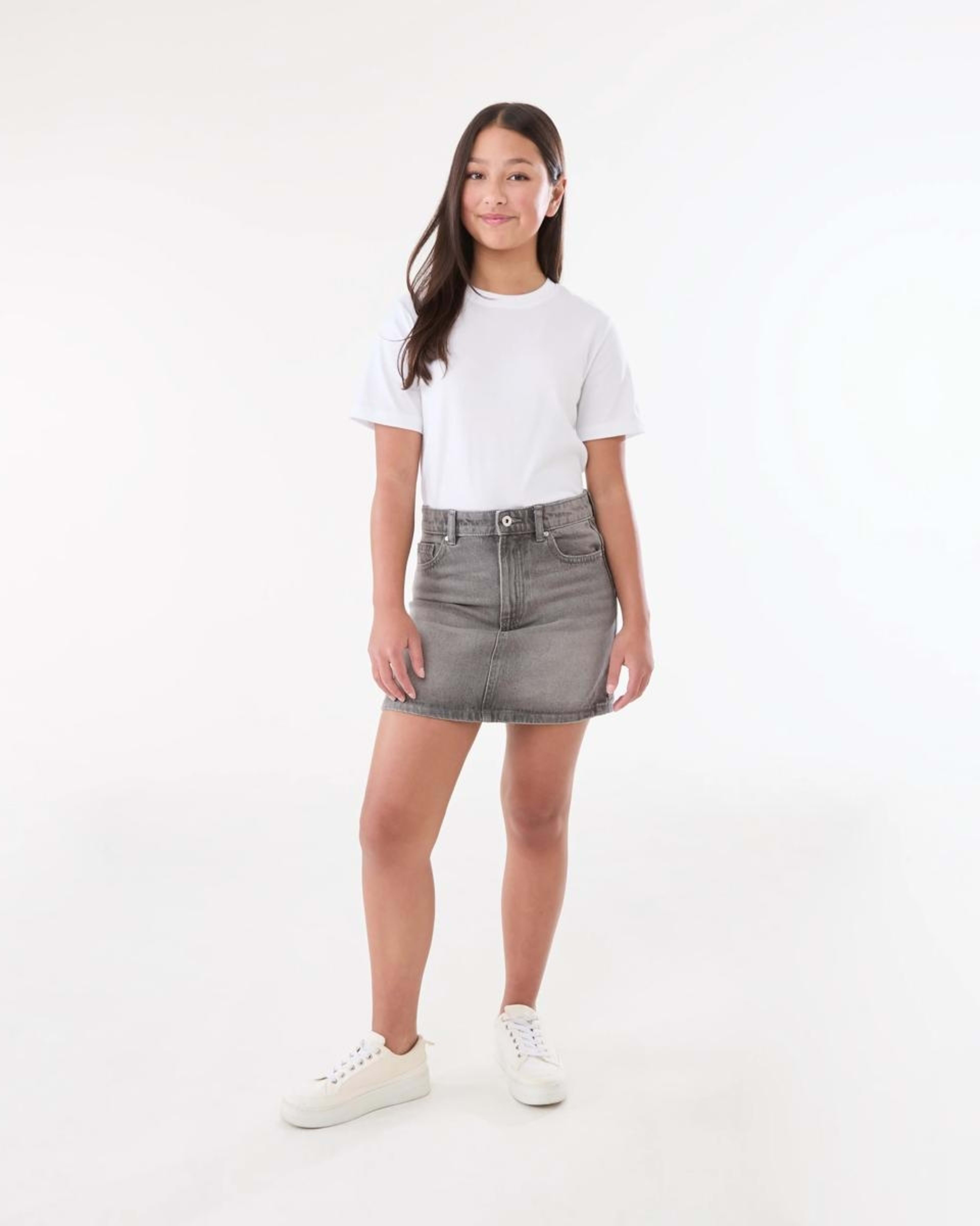 4 Denim Skirt DENIM BLACK, 4 of 5