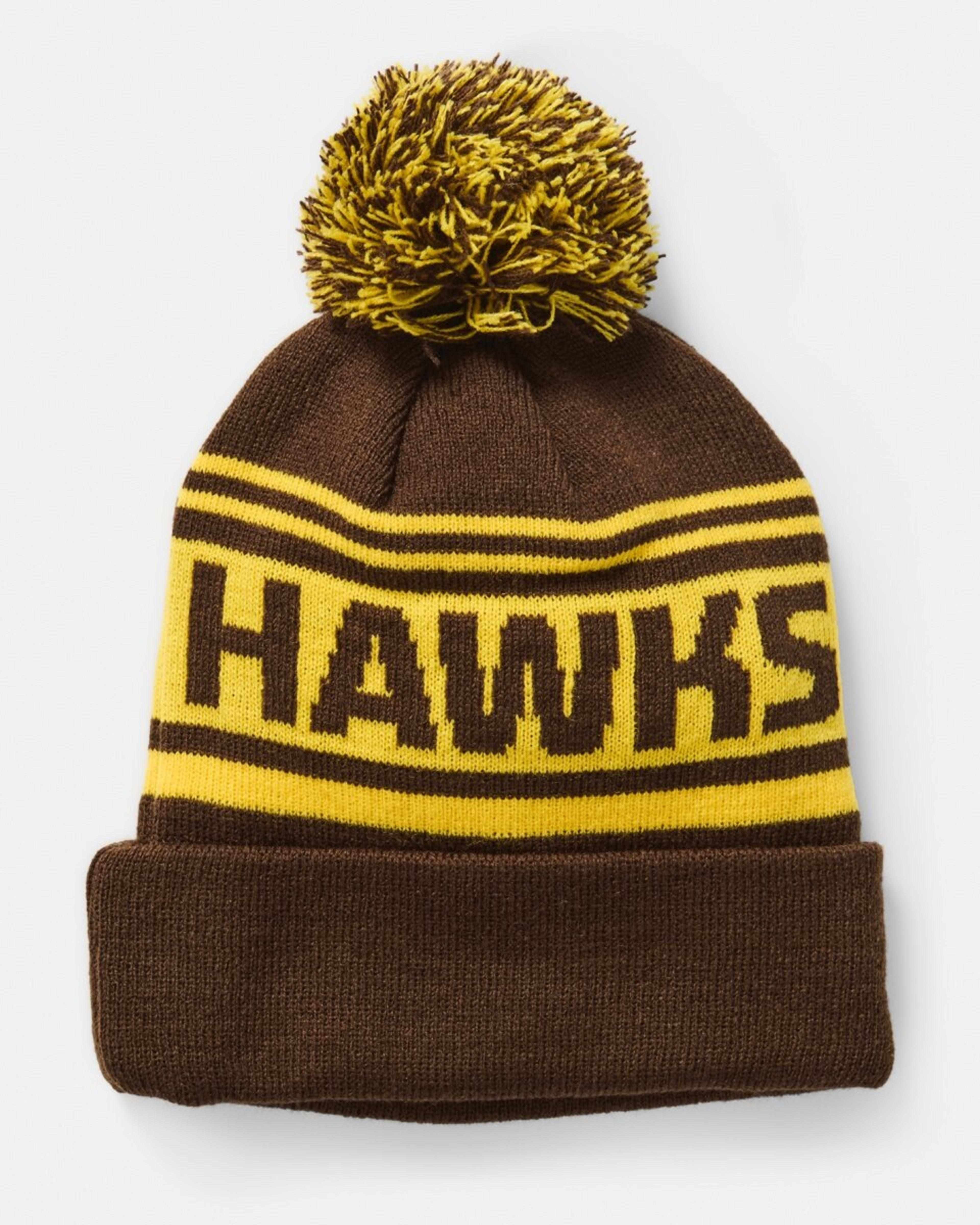 2 Official AFL Adult Beanie Hawthorn, 2 of 6