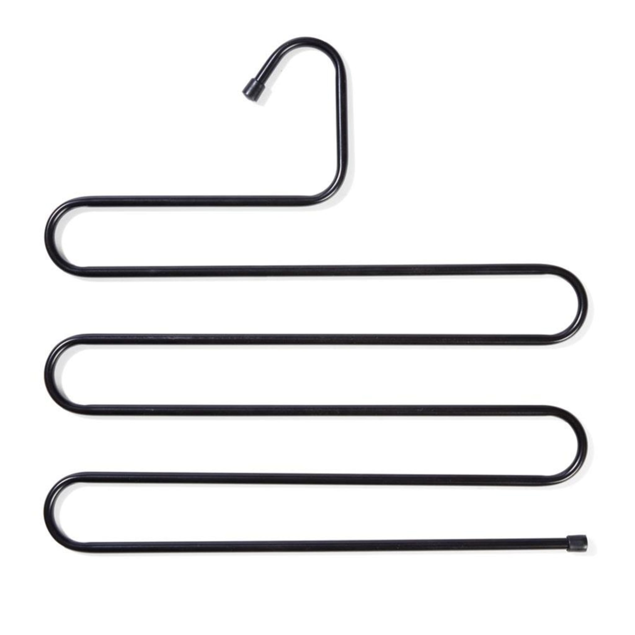 5Tier Pant Hanger Black Kmart