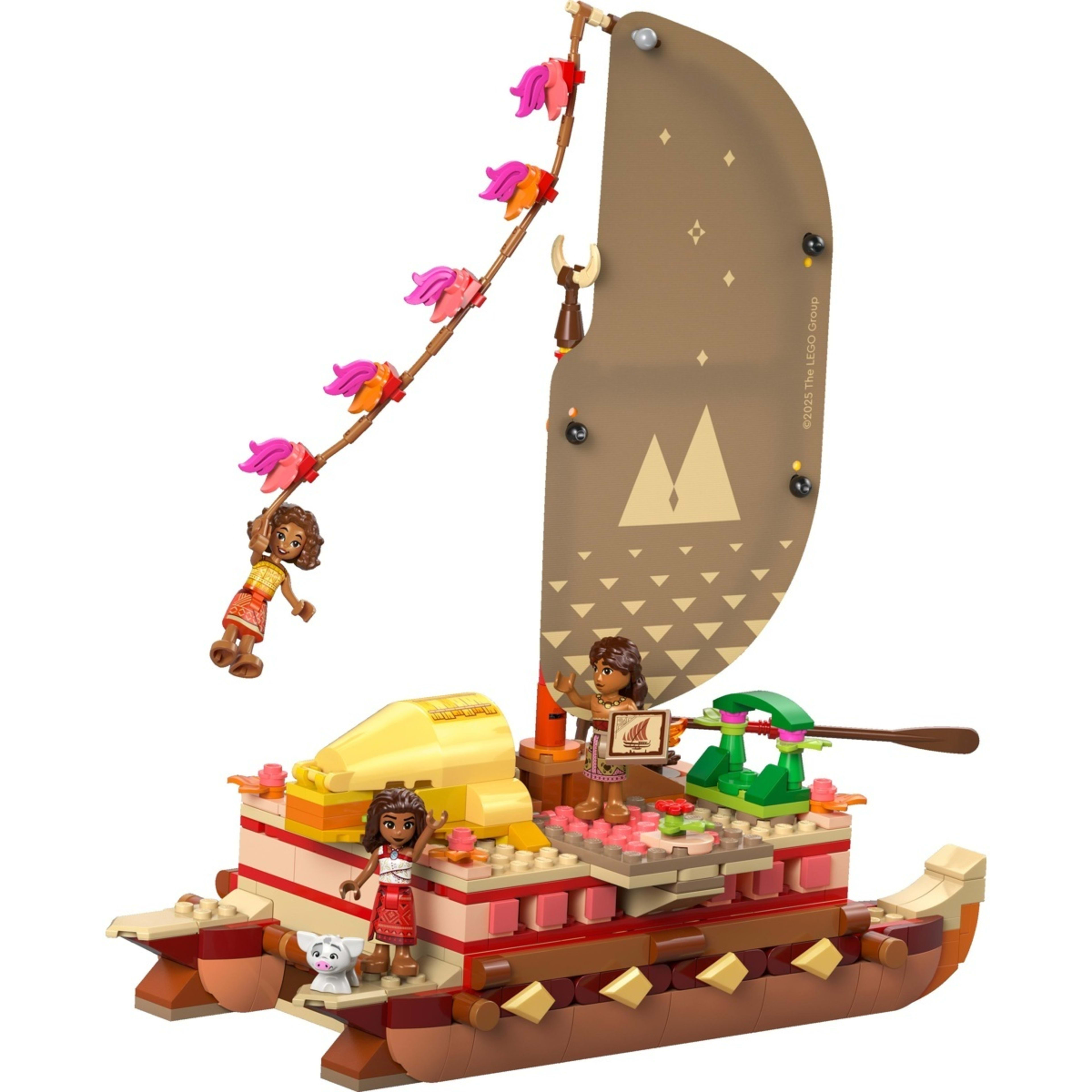 3 LEGO Disney Moana’s Adventure Canoe 43270, 3 of 10