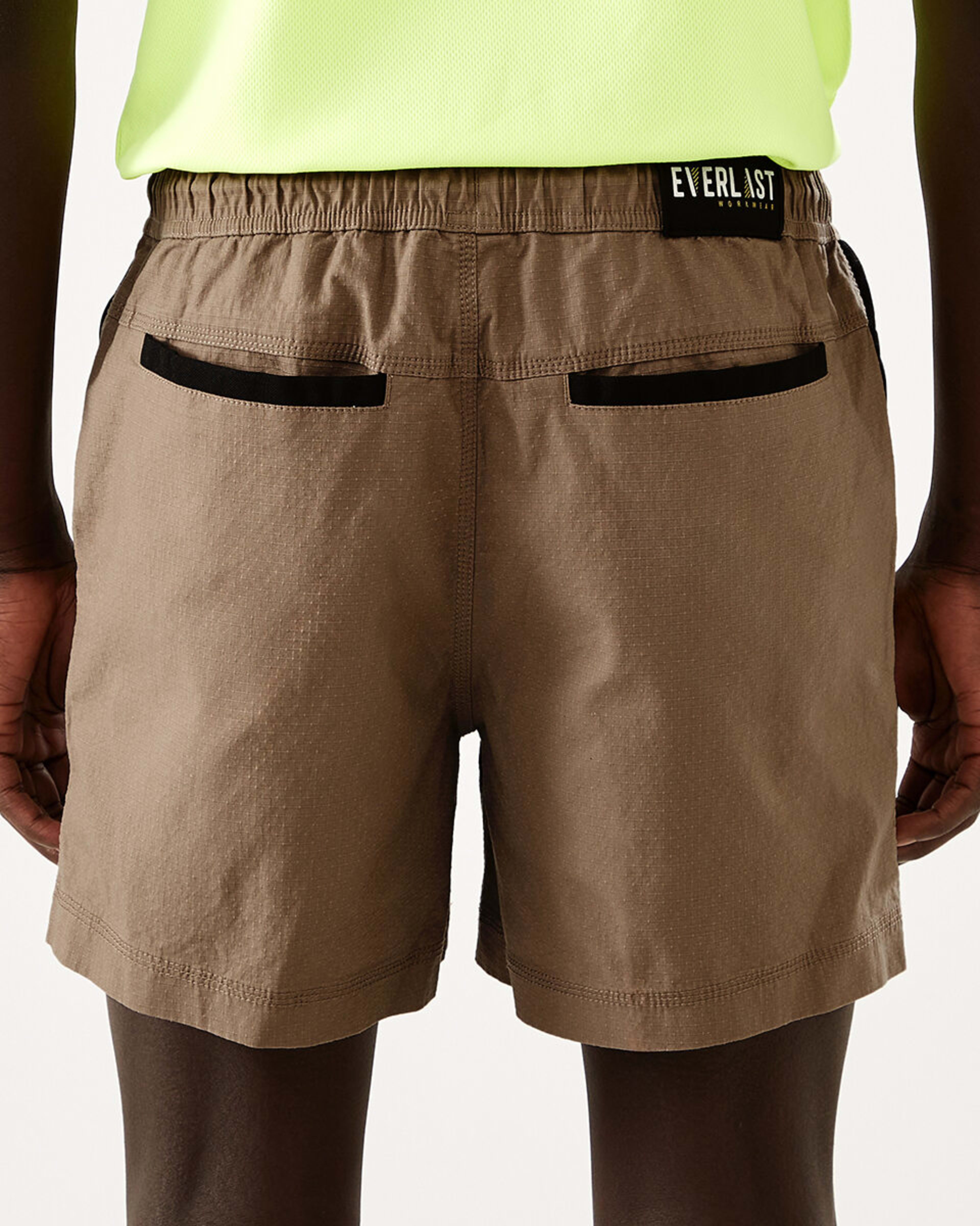 3 Everlast Mens Workwear Short Shorts Wet Sand, 3 of 8