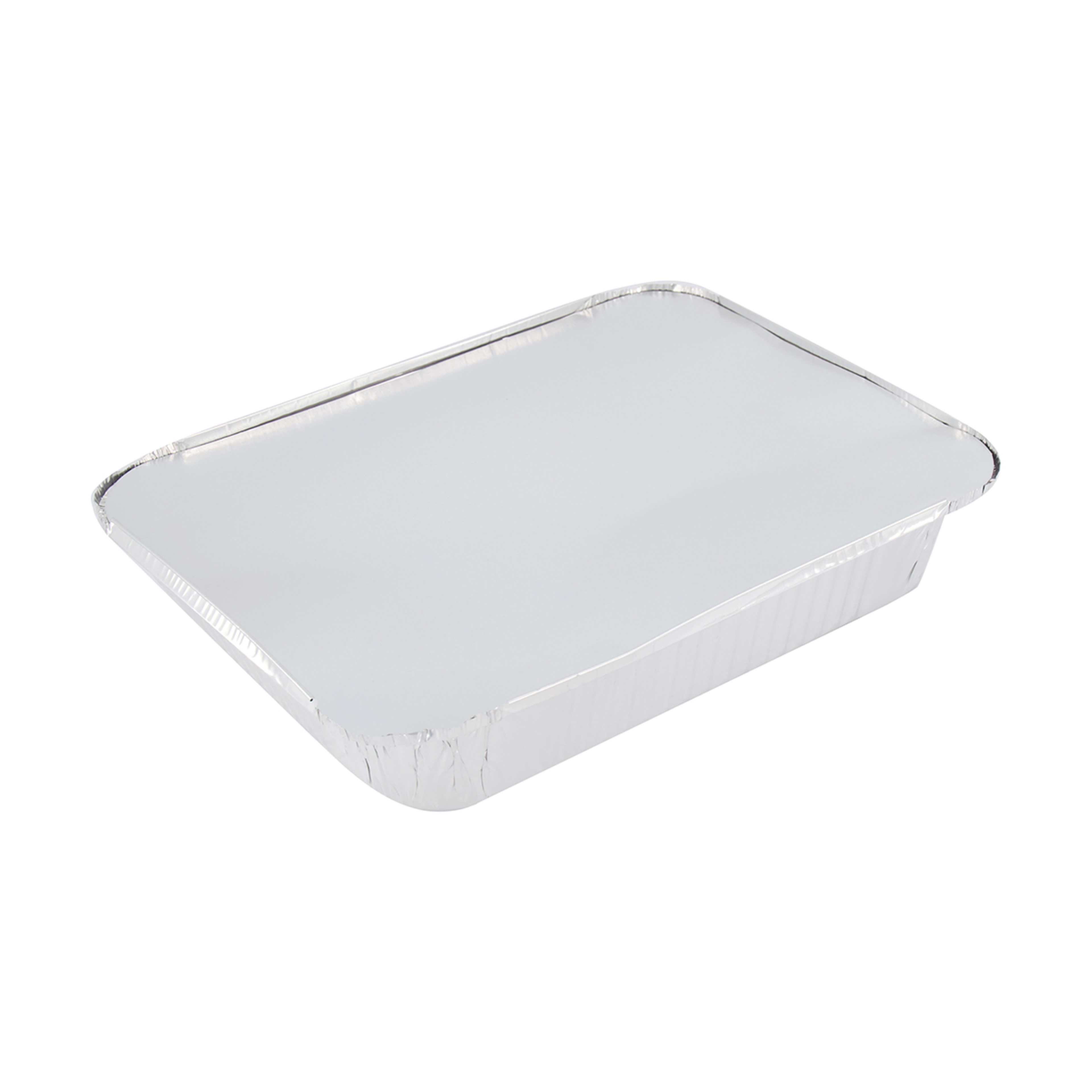 2 Pack Aluminium Roasting Trays with Lids Kmart