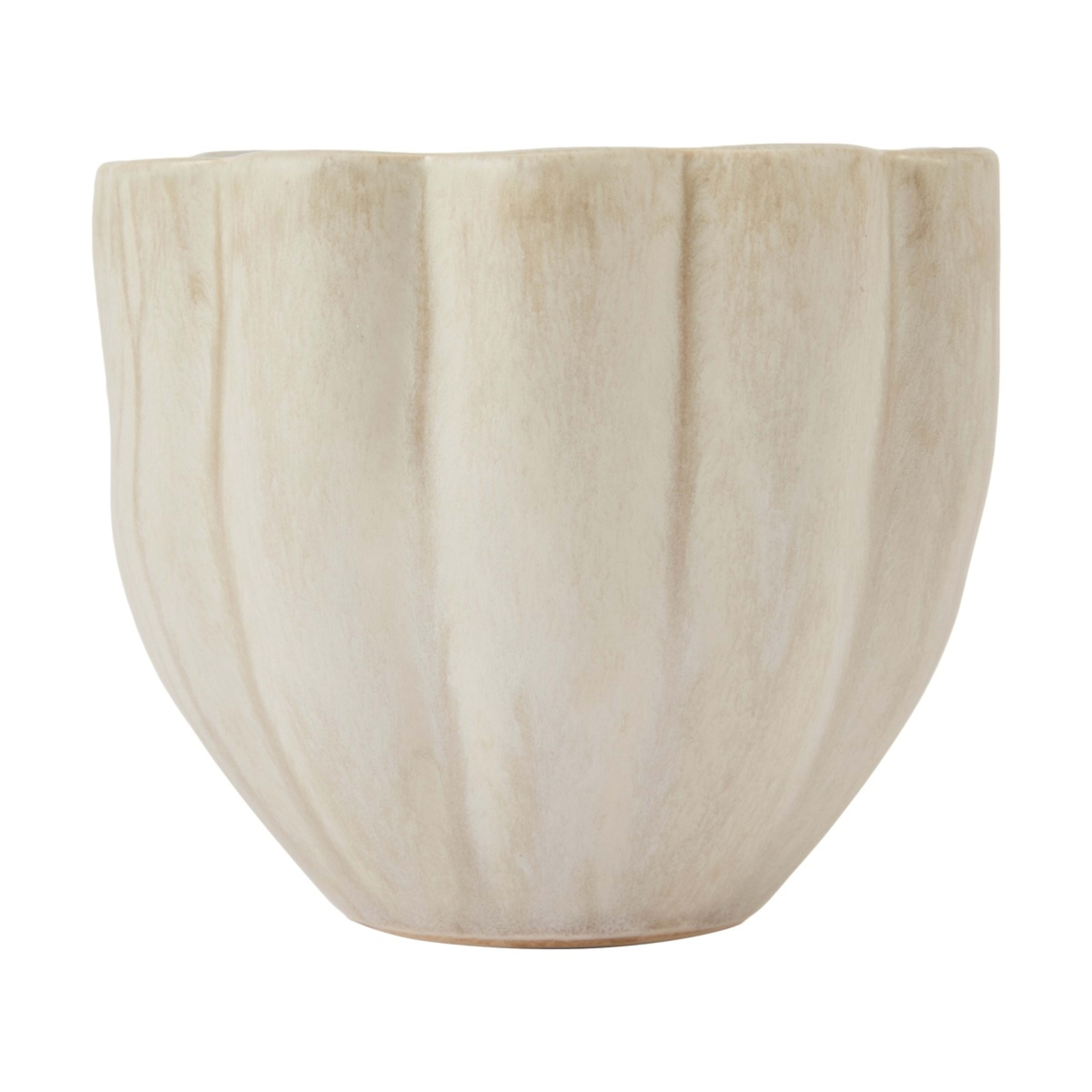 1 Wave Edge Ceramic Candle, 1 of 4