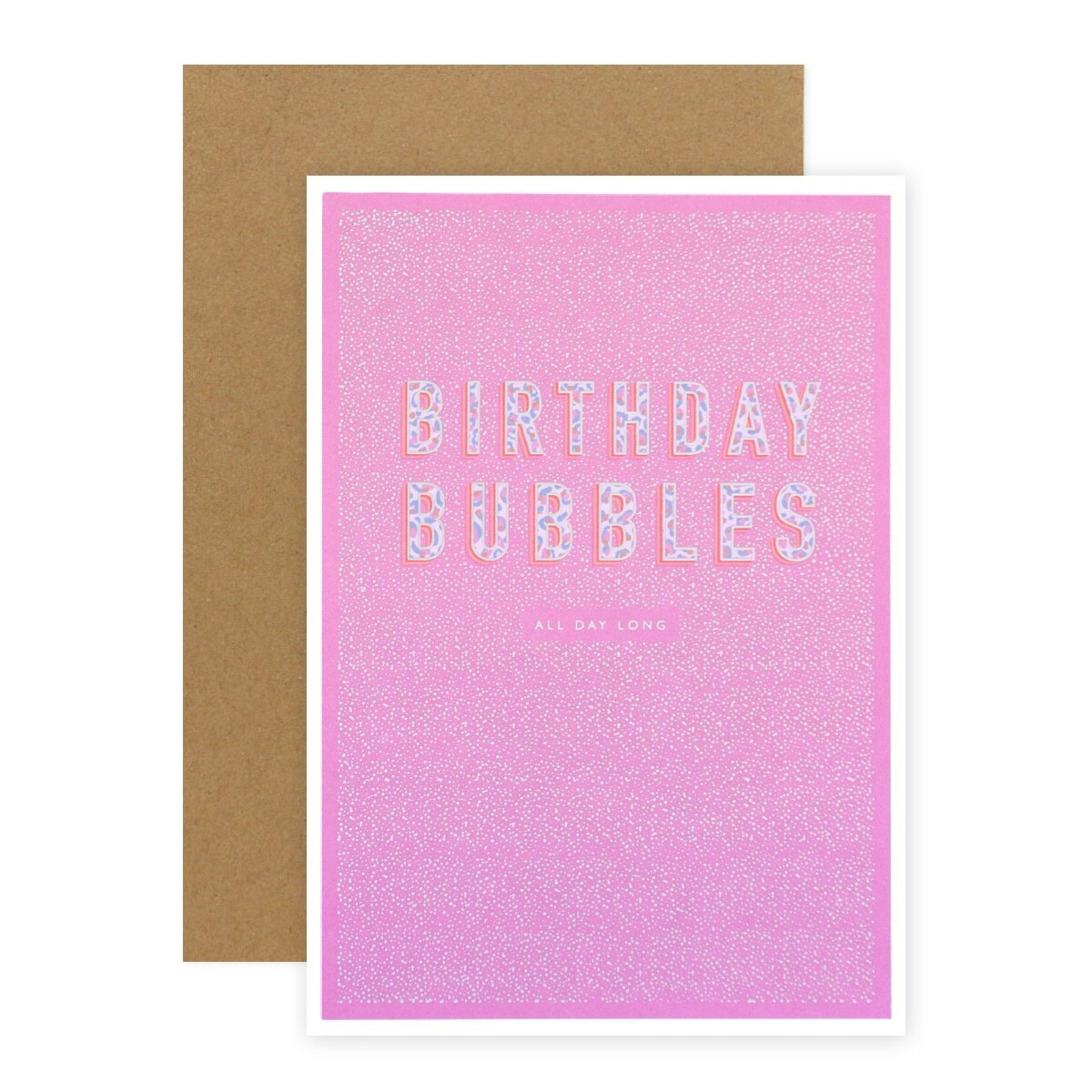 1 Connections from Hallmark Birthday Card - Birthday Bubbles!
