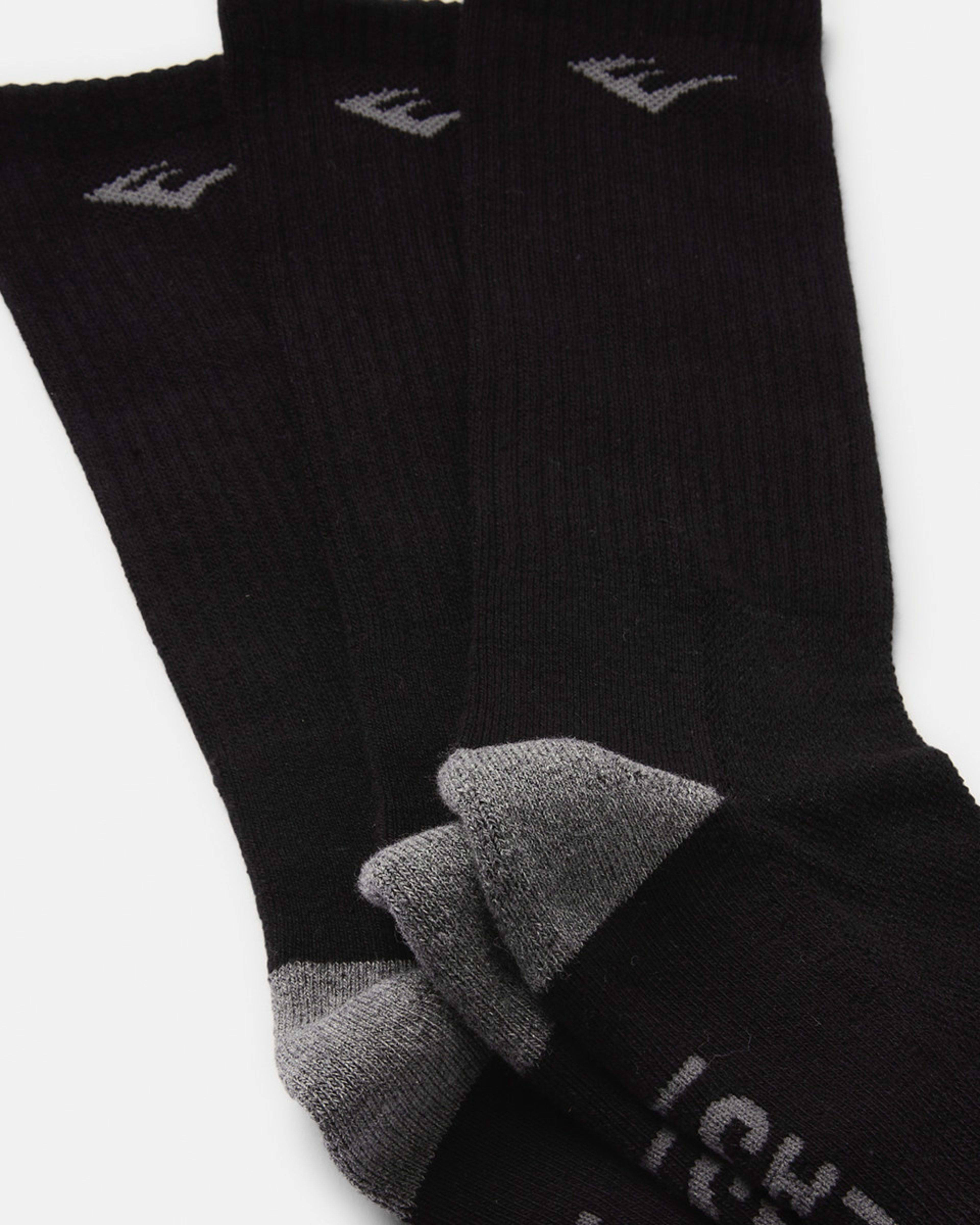 3 Pack Active Everlast Mens Crew Socks Kmart