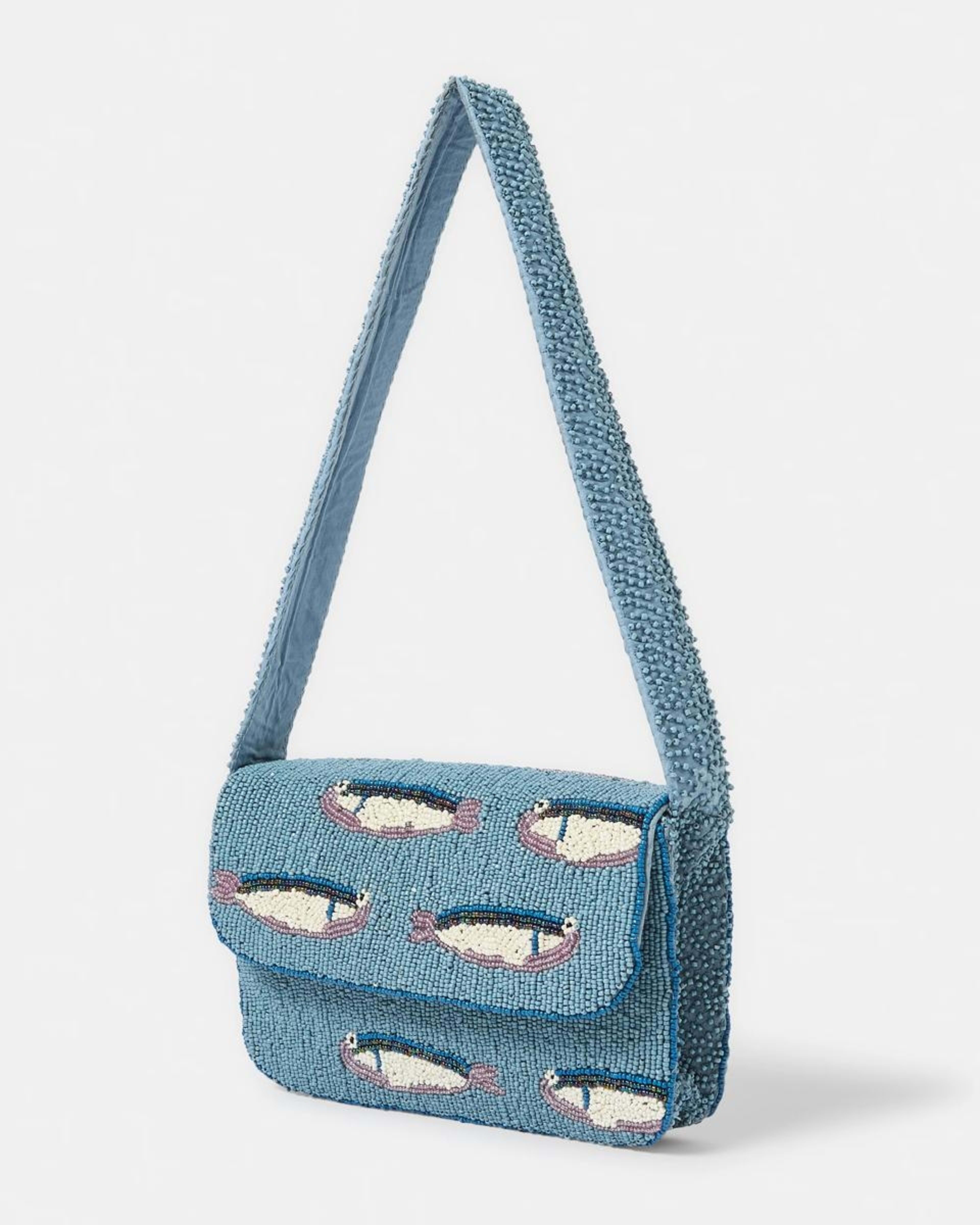 2 Beaded Shoulder Bag Sardines, 2 of 5