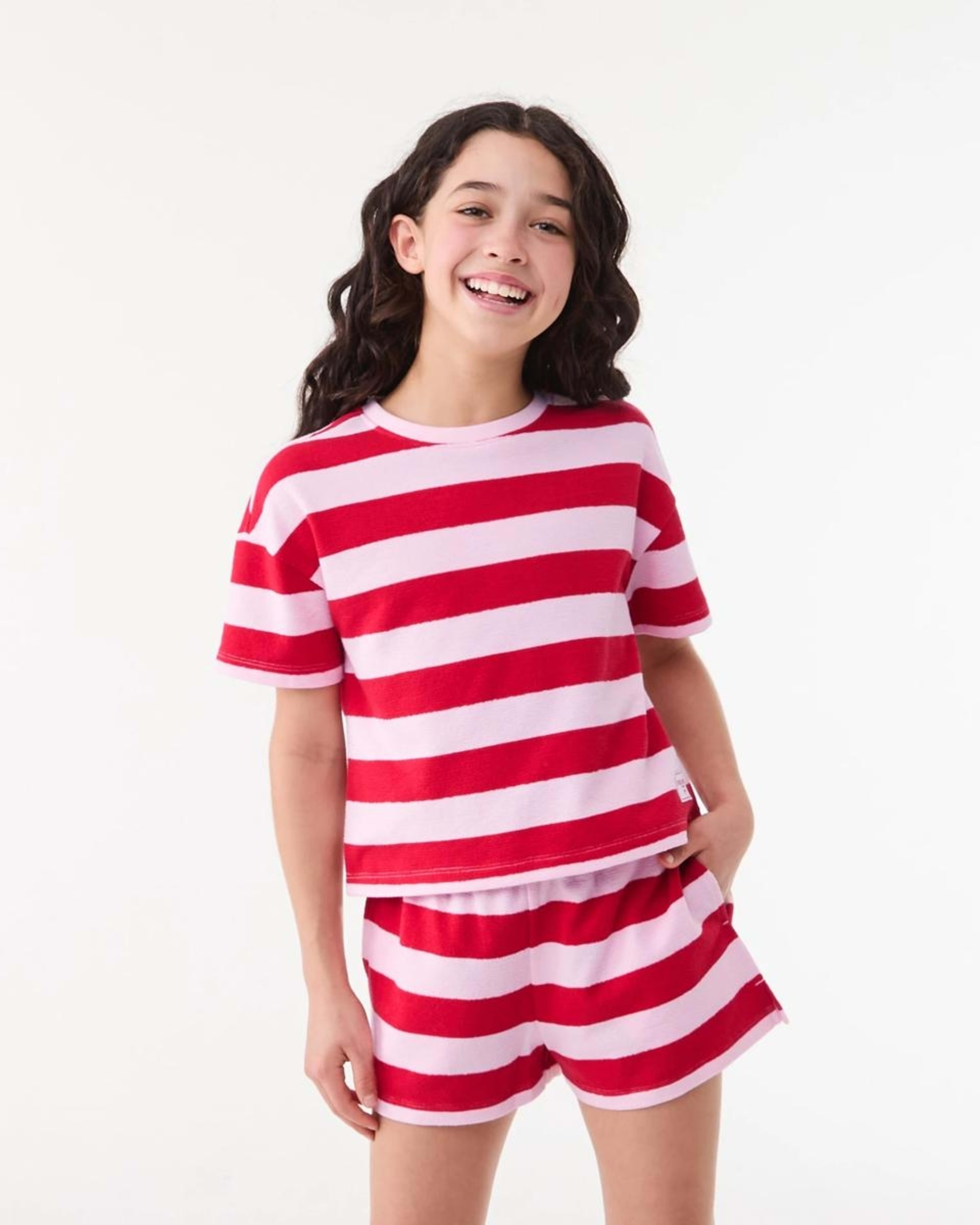 1 Textured Set BLOCK STRIPE LOLLIPOP