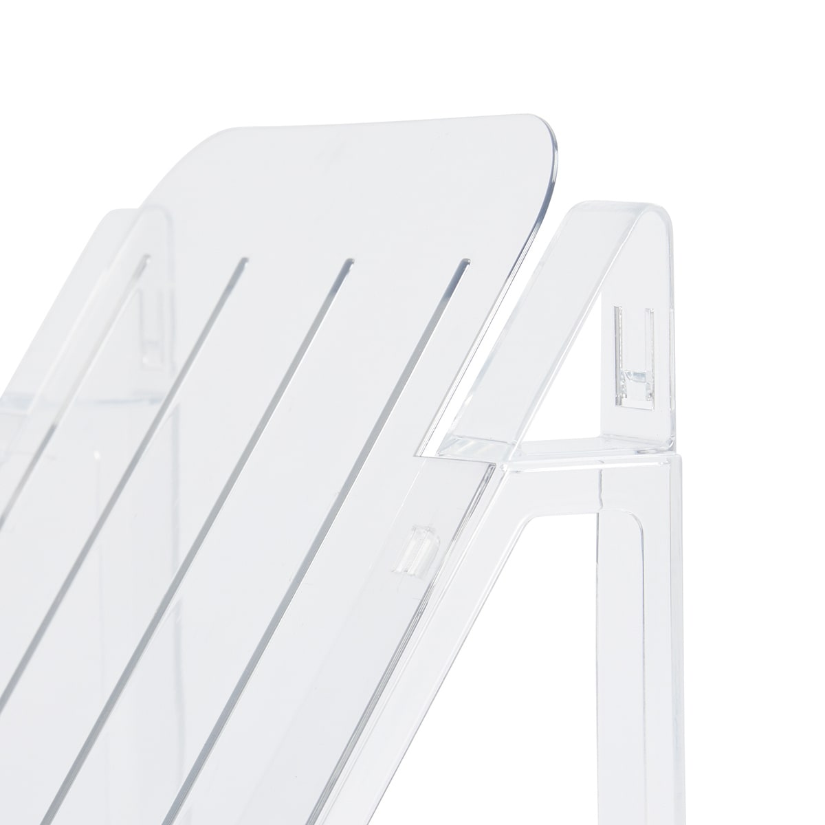 Set of 2 Clear Stacking Shoe Racks Kmart