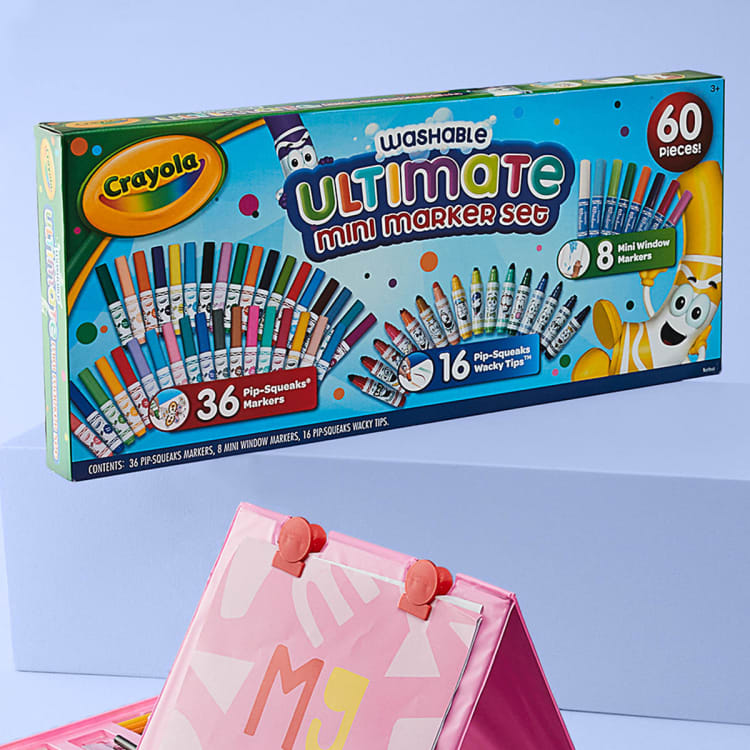 Crayola Washable Ultimate Mini Marker Set Kmart