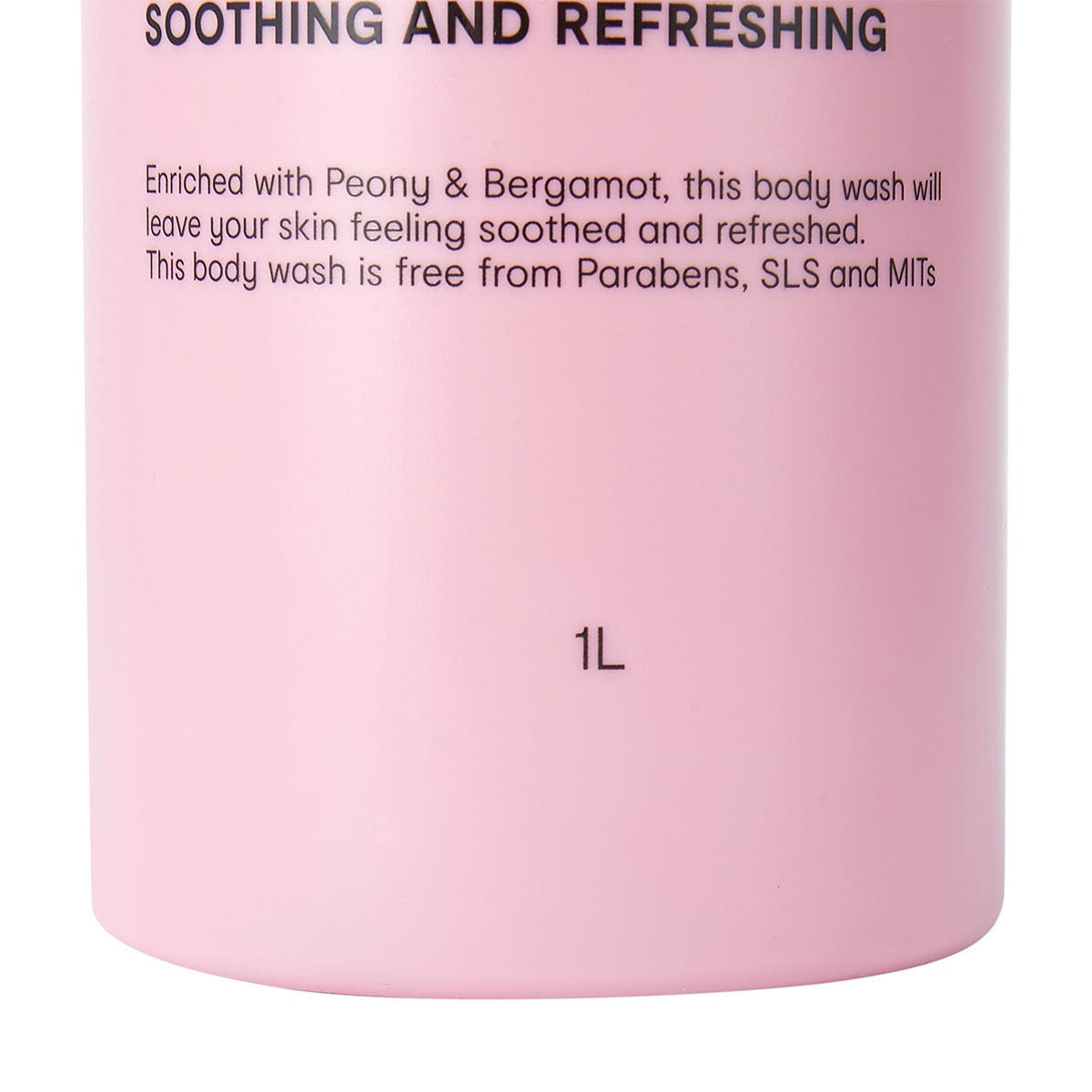 Body Wash 1L Peony and Bergamot Kmart