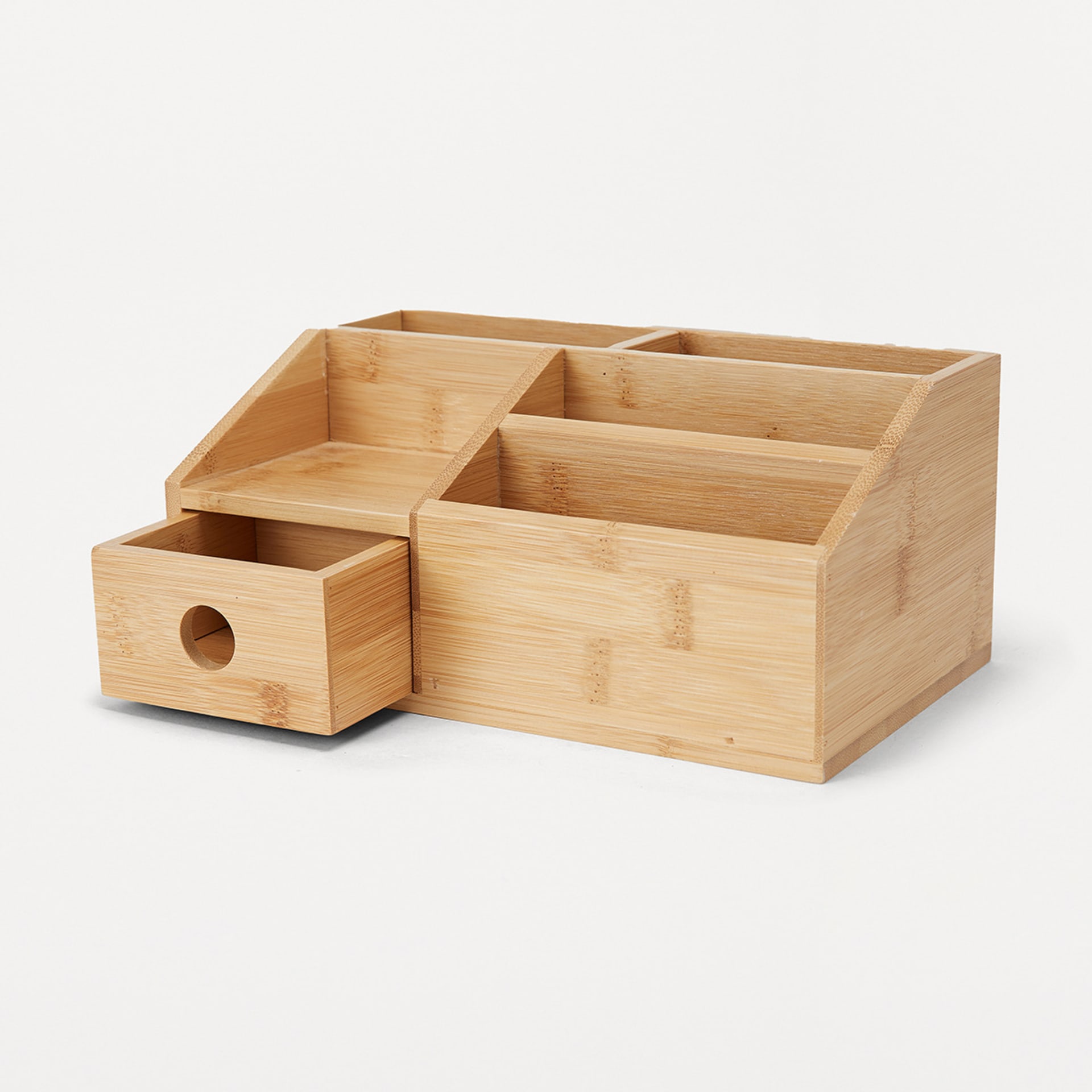 Bamboo Desk Organiser Kmart