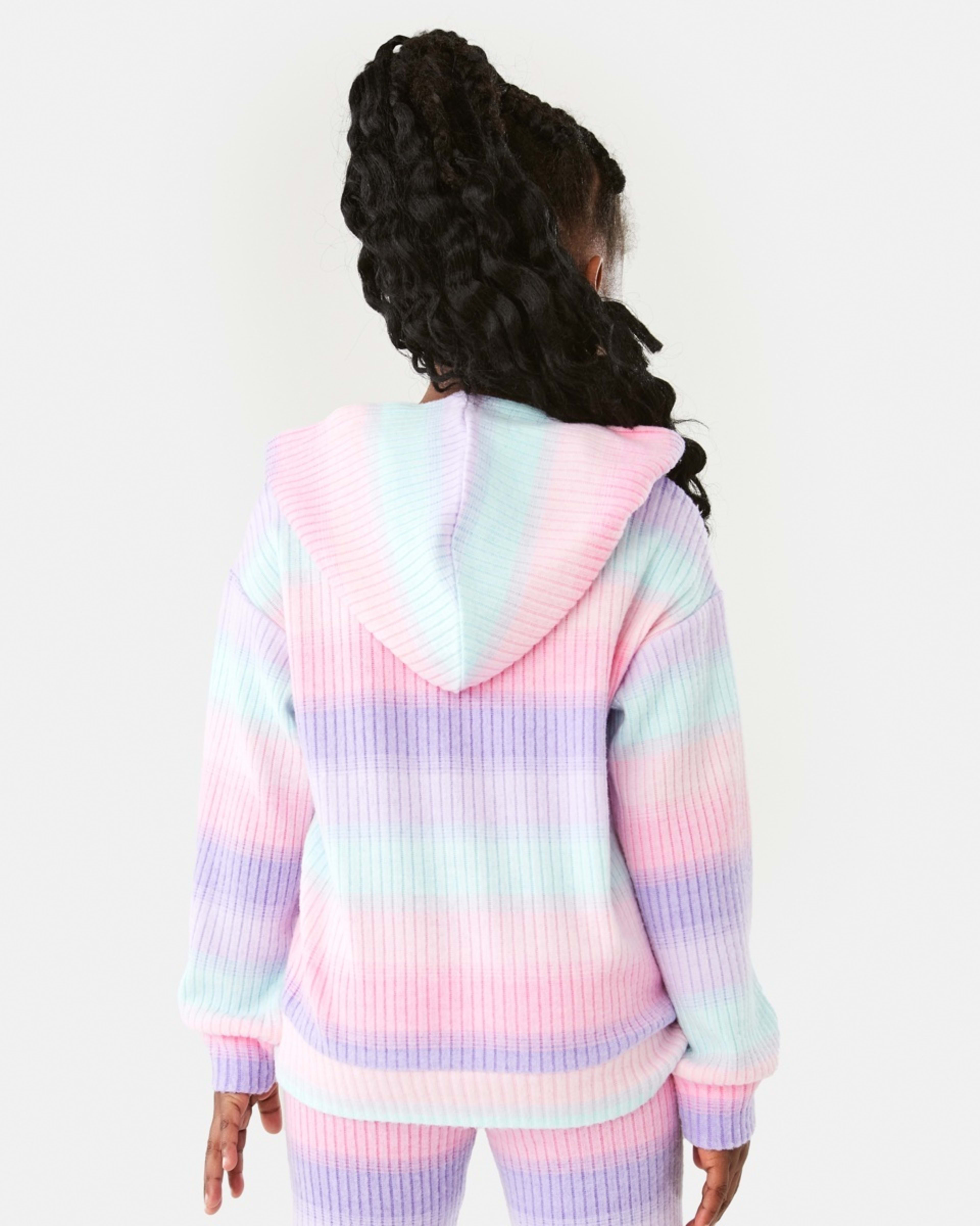 2 Brushed Hooded T-shirt Stripes, 2 of 9
