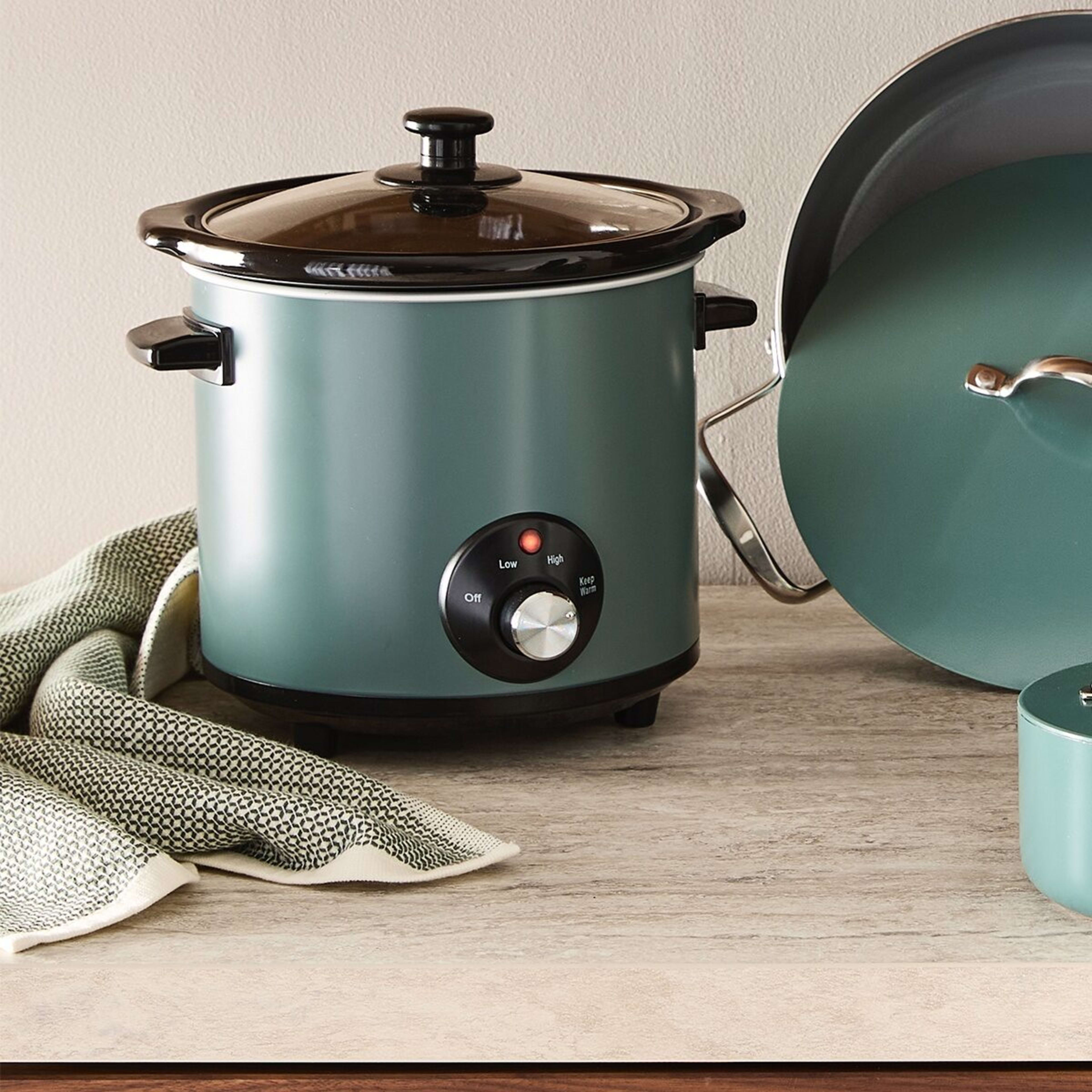 10 3L Slow Cooker - Blue, 10 of 10