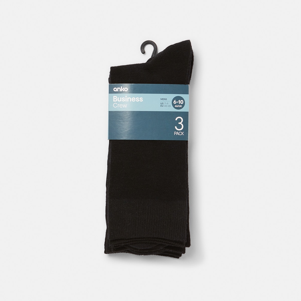 3 Pack Business Socks Kmart