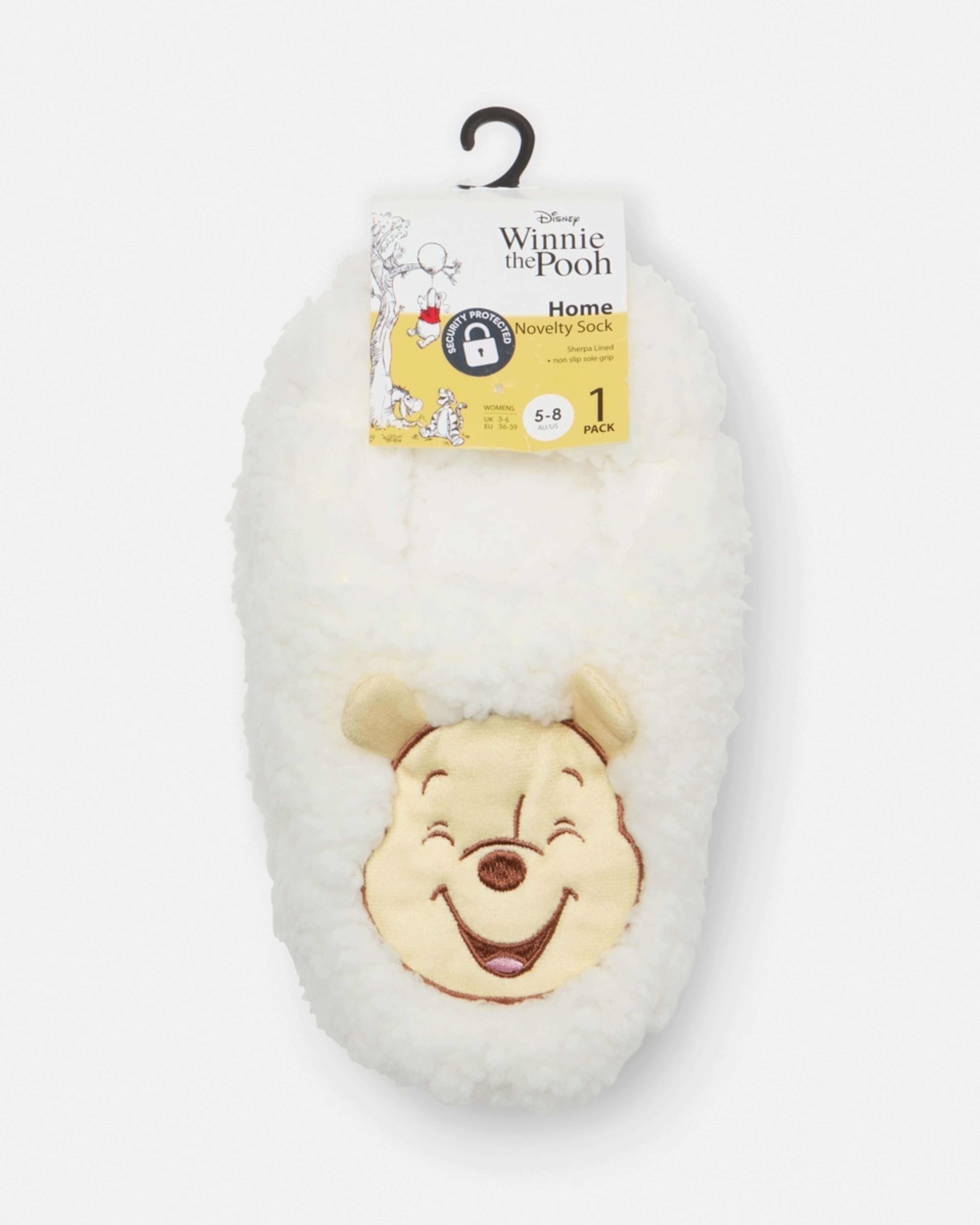 5 Disney License Novelty Sockette Winnie P, 5 of 5