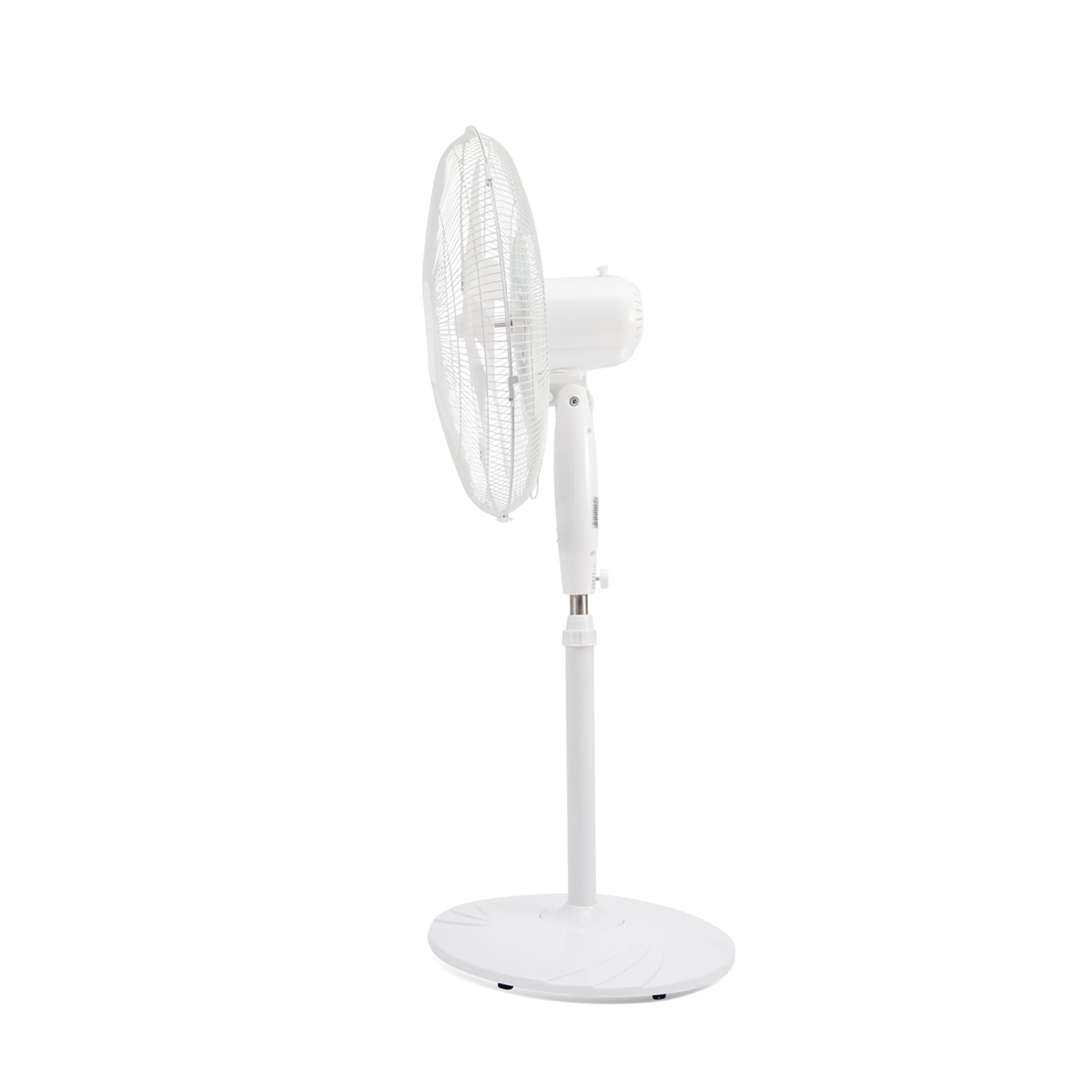 50cm White Pedestal Fan Kmart