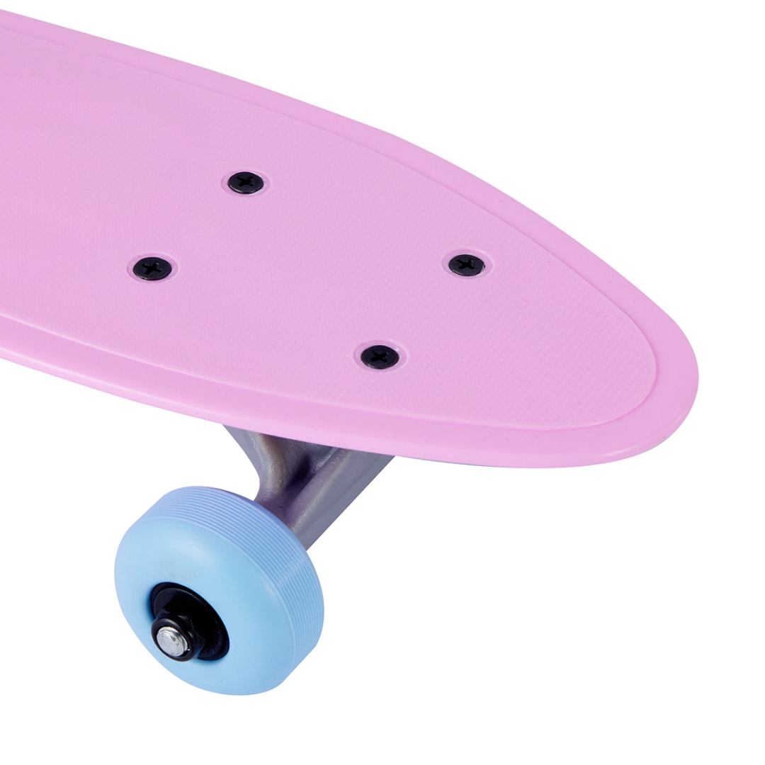 17in. Mini Skateboard Pink Kmart