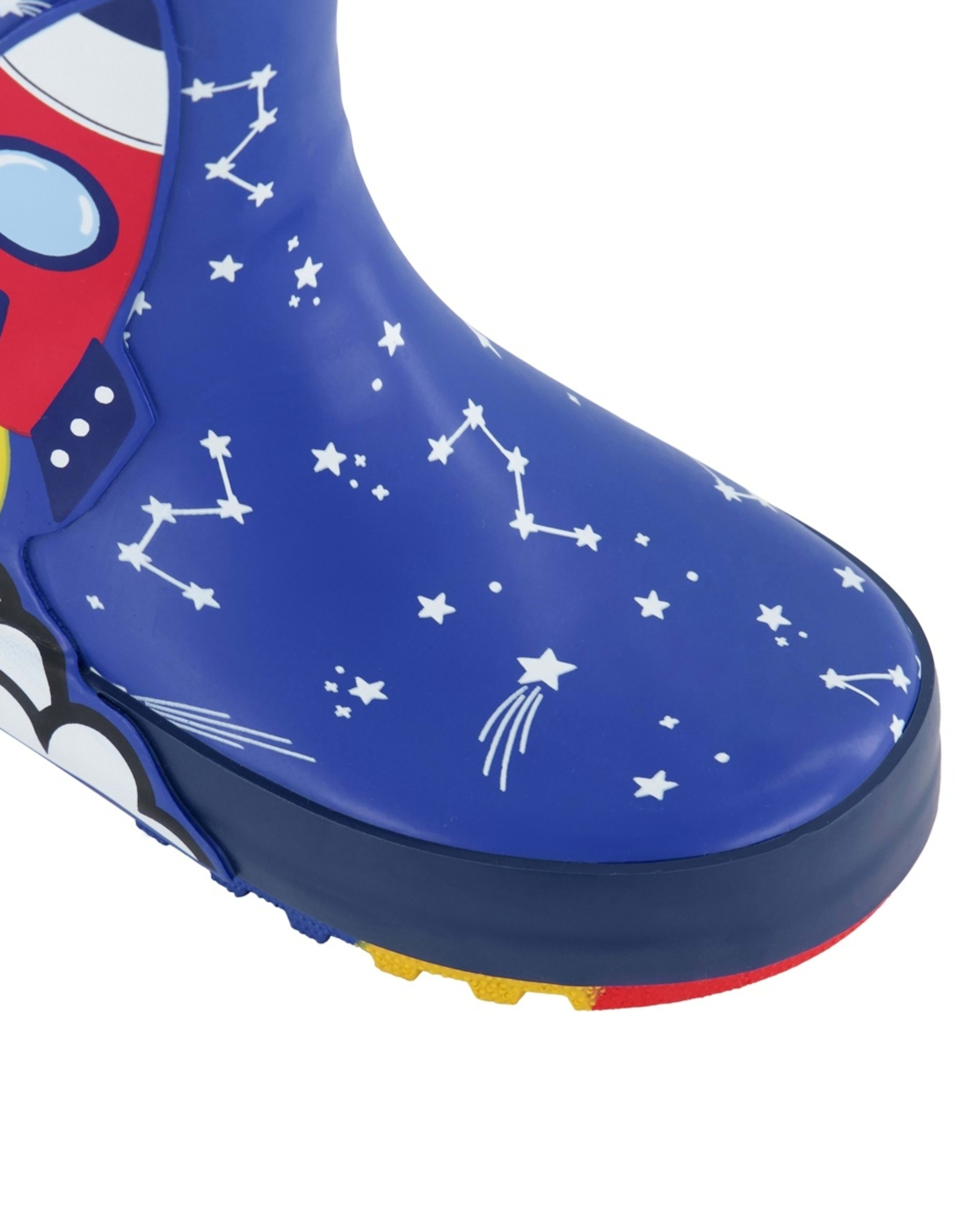 4 Junior Rainboots Rocket Blu, 4 of 4
